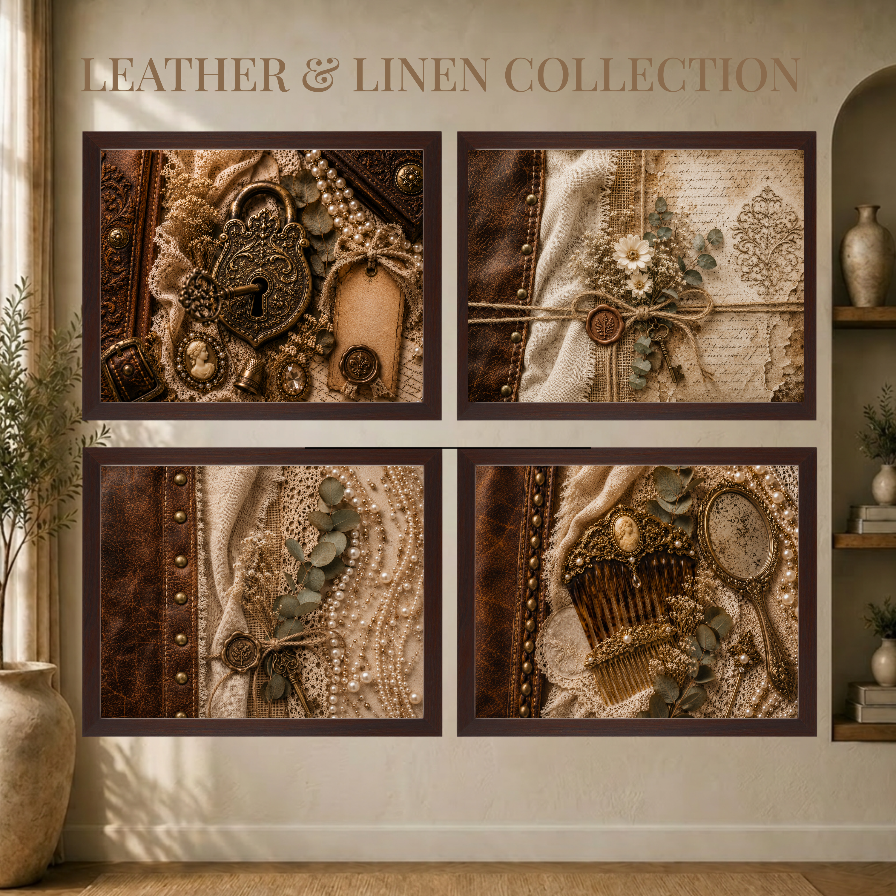 Leather & Linen Collection