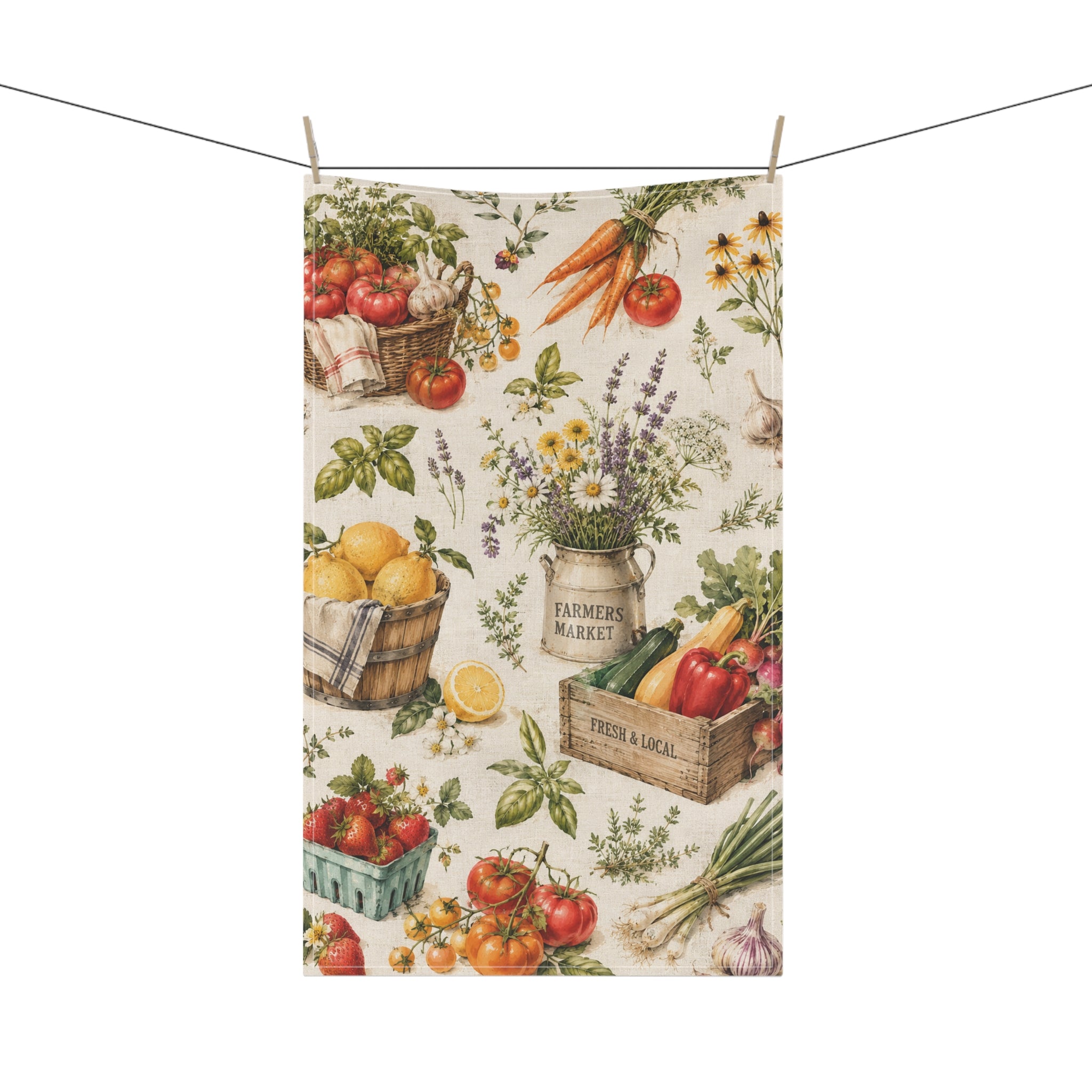 Farmers Market | Kitchen Tea Towel