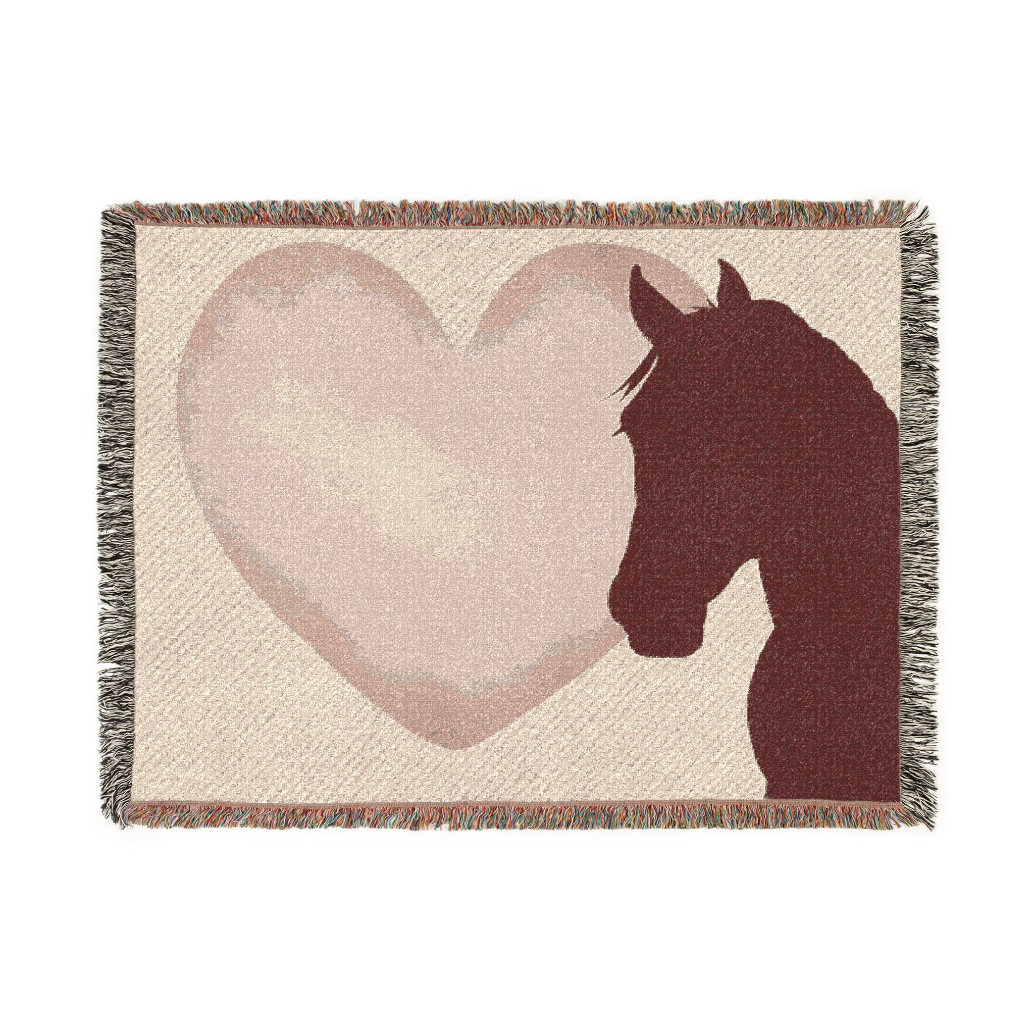 Heart & Hoof Woven Blanket