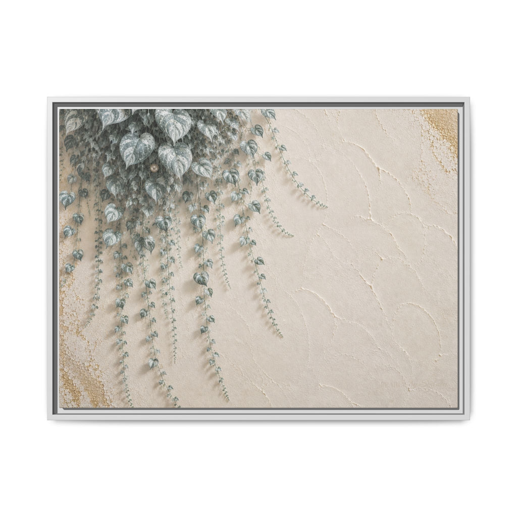Silver Drift | Framed Canvas Wall Art