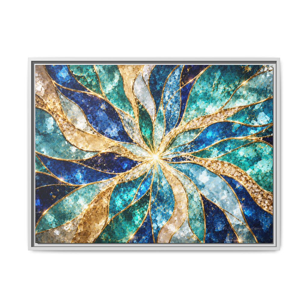 Ocean Prism | Framed Canvas Wall Art