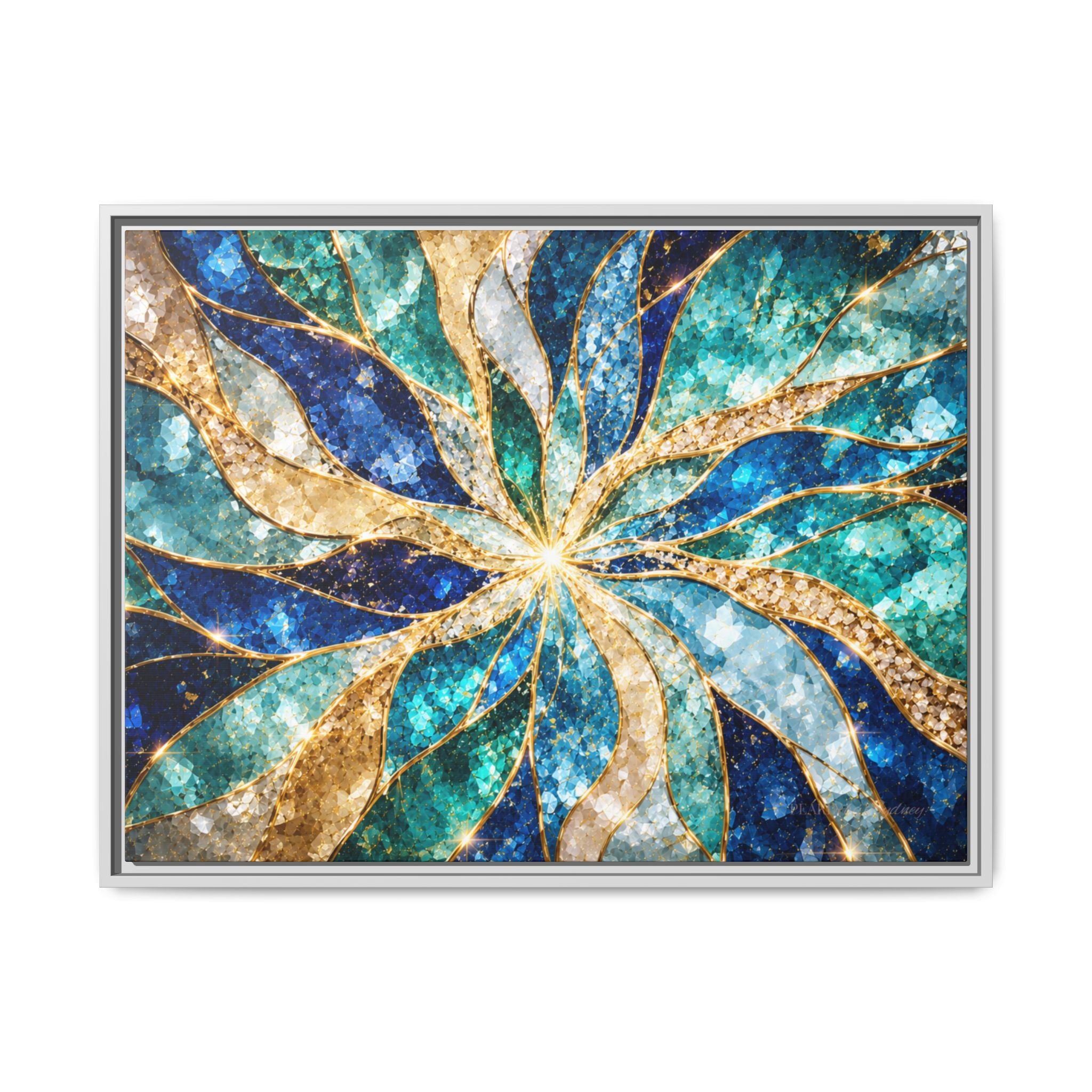 Ocean Prism | Framed Canvas Wall Art