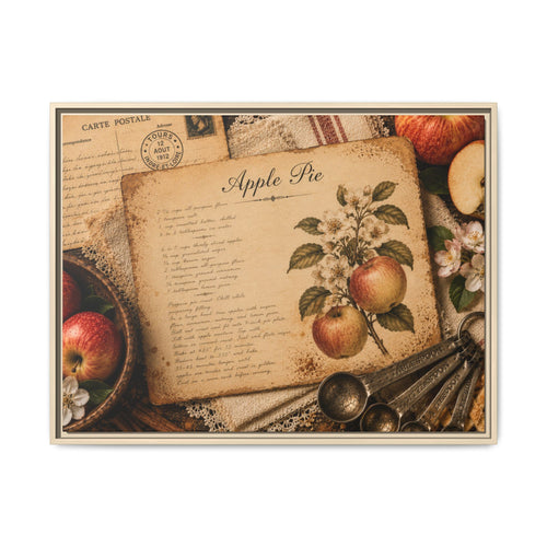 Apple Pie  | Framed Canvas Wall Art