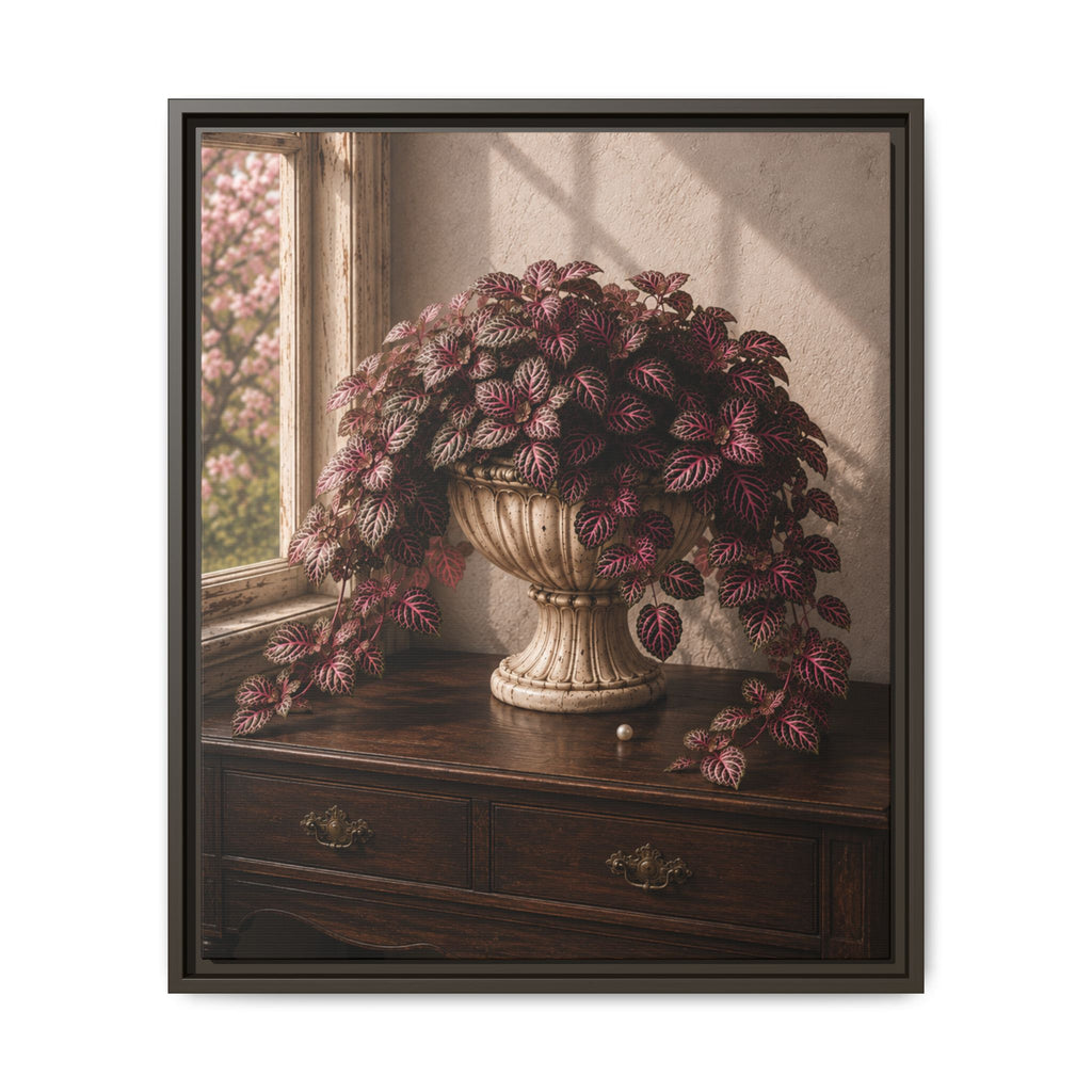 Blush & Vine | Framed Canvas Wall Art