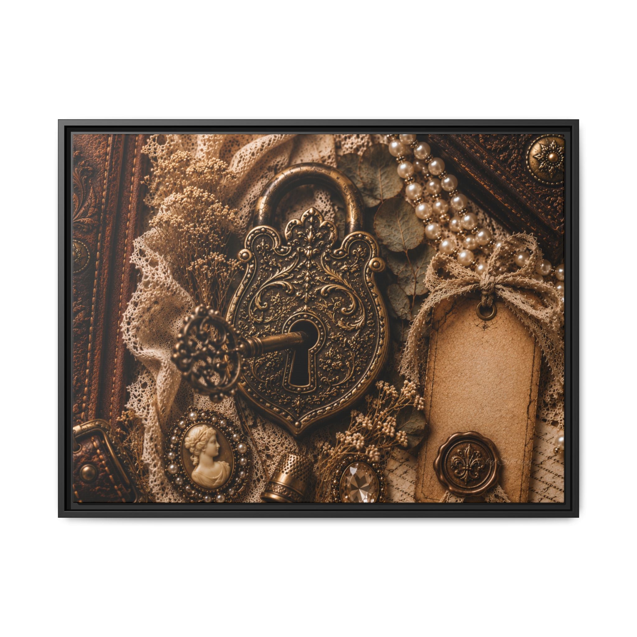 Hidden Heirloom | Framed Canvas Wall Art