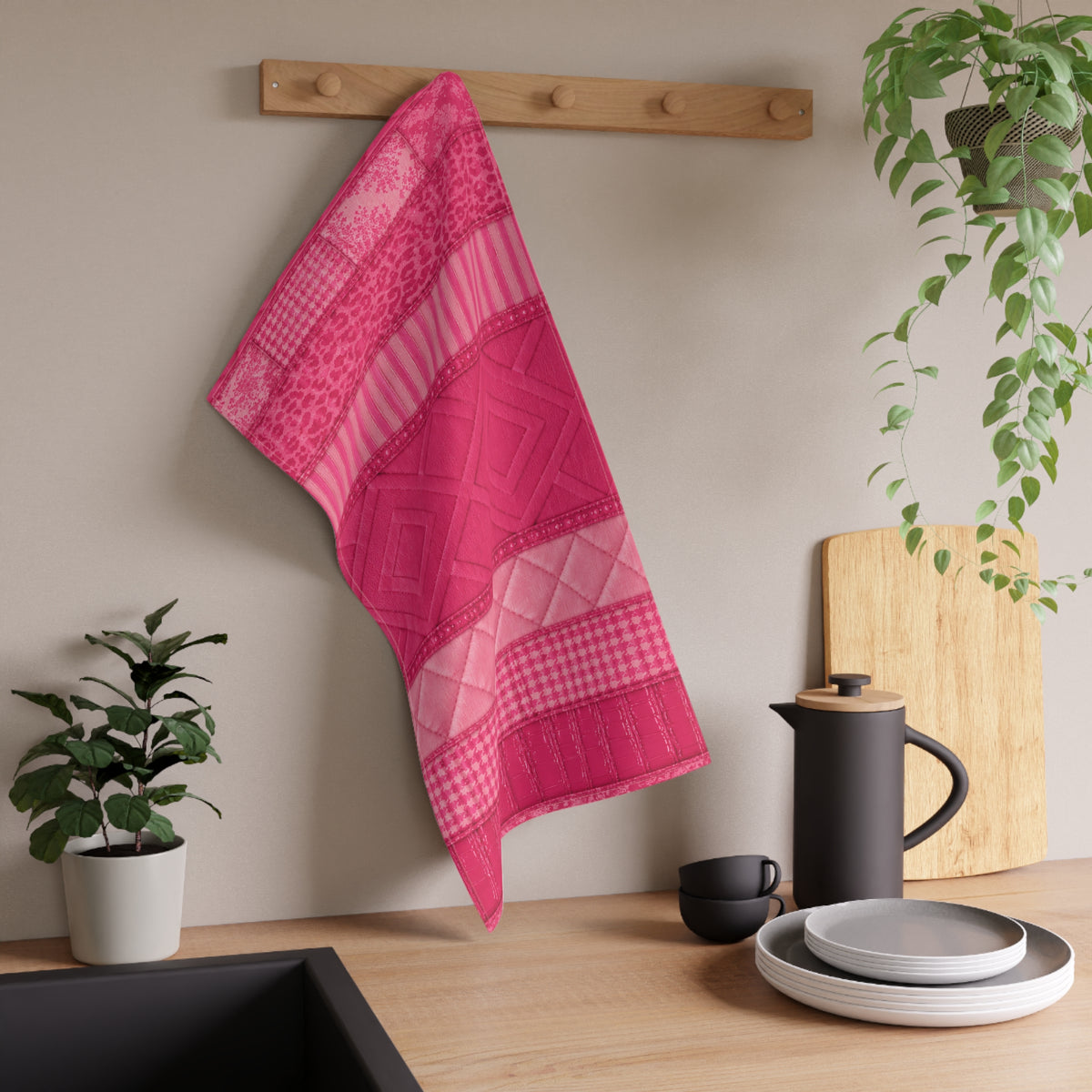 Pink Parlor | Kitchen Tea Towel