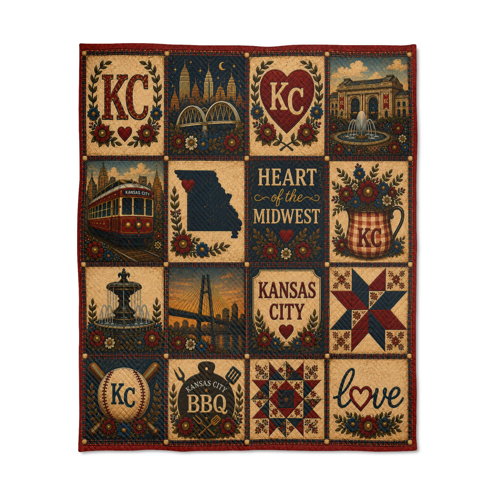 Hometown Threads | Quilted Throw