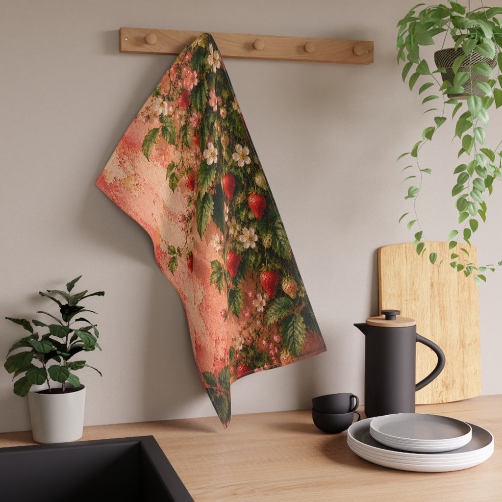 Strawberry Blossom | Kitchen Tea Towel