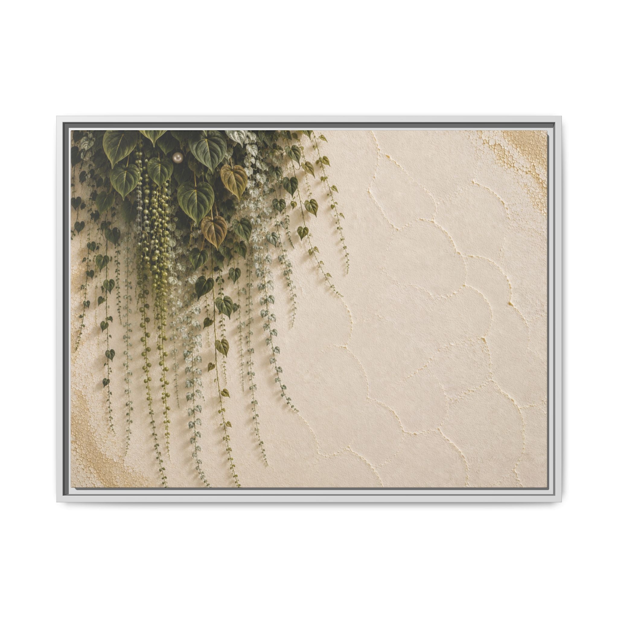 Verdant Flow | Framed Canvas Wall Art