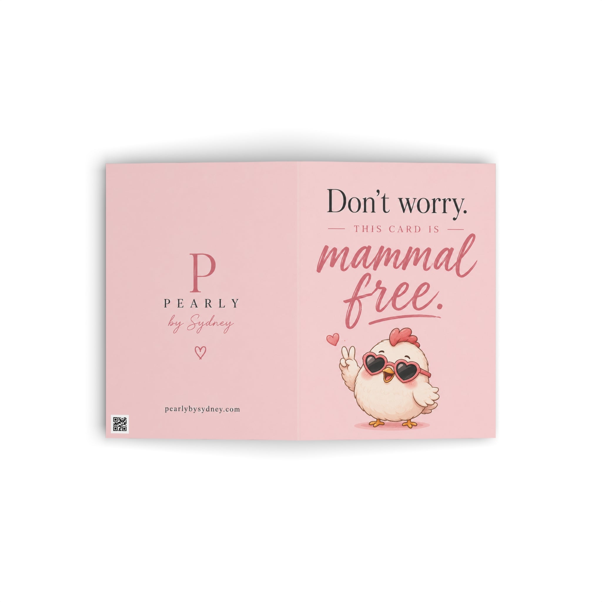 Mammal Free | Greeting Card