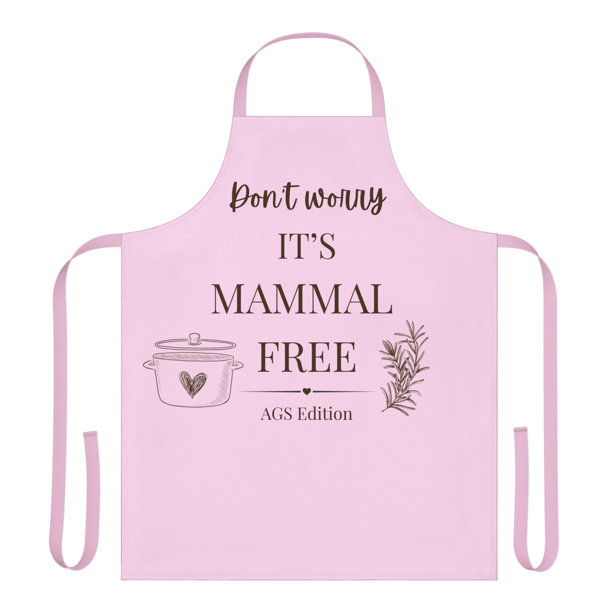 Don't Worry It's Mammal Free | Apron