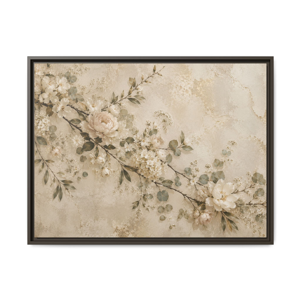 Ivory Reverie | Framed Canvas Wall Art
