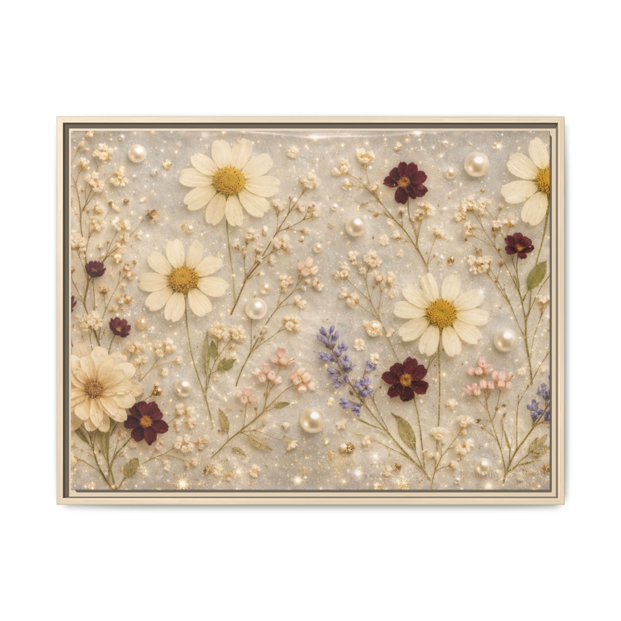 Wildflower Wonder | Framed Canvas Wall Art