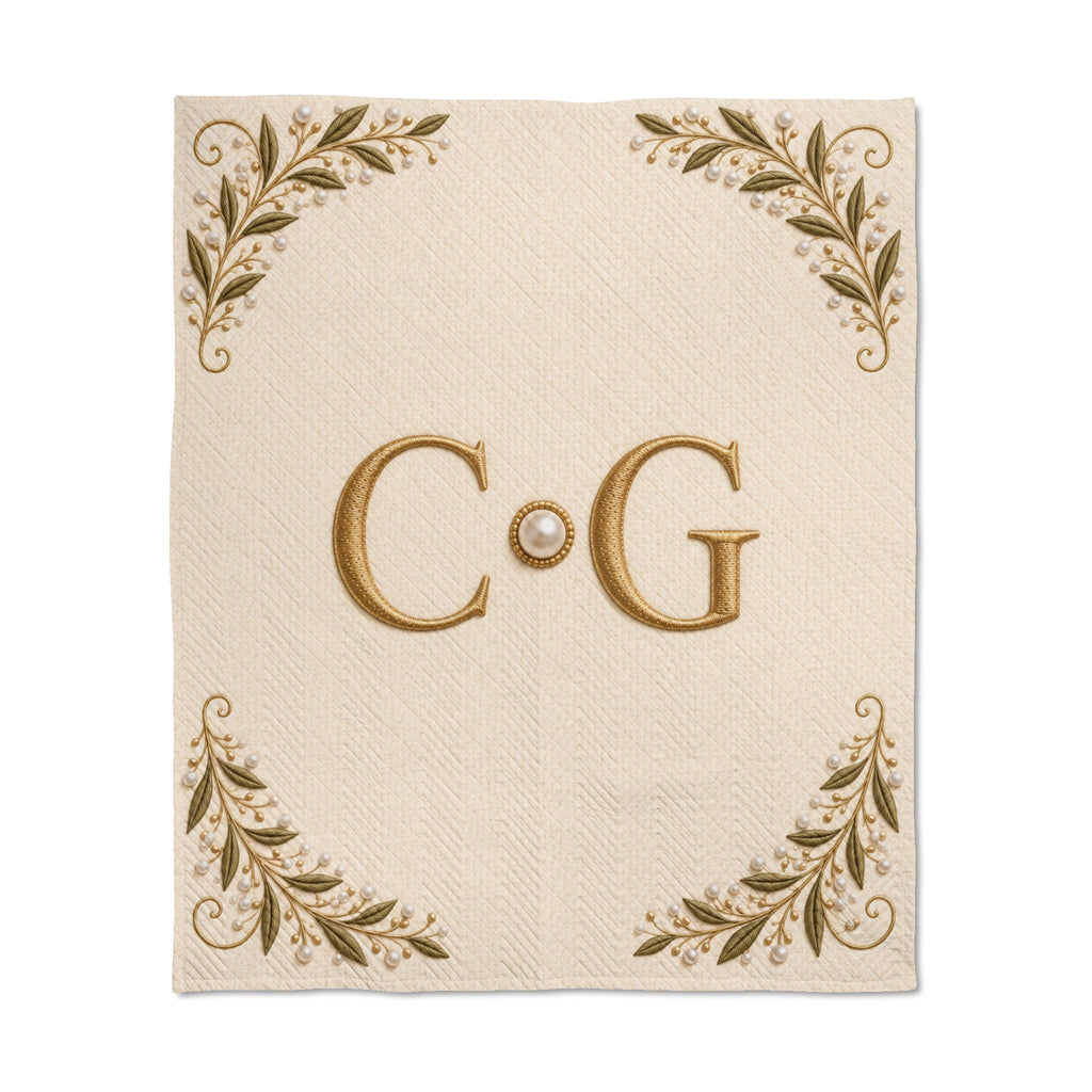 Pearly KC | Quilted Throw