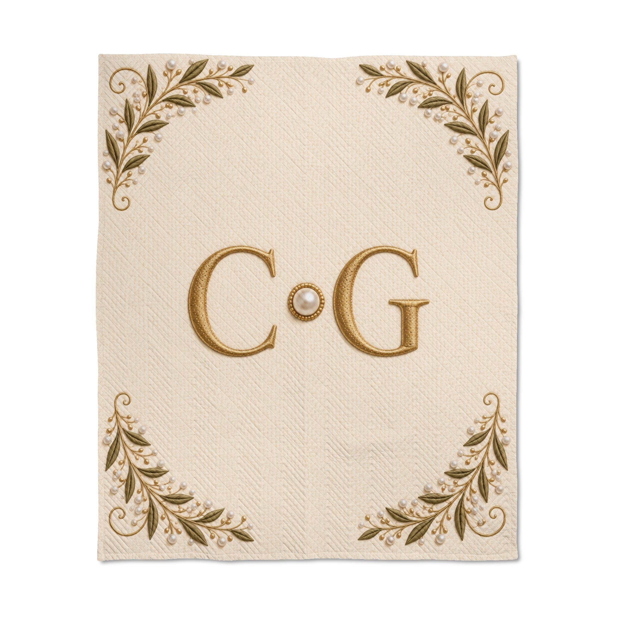 Pearly KC | Quilted Throw
