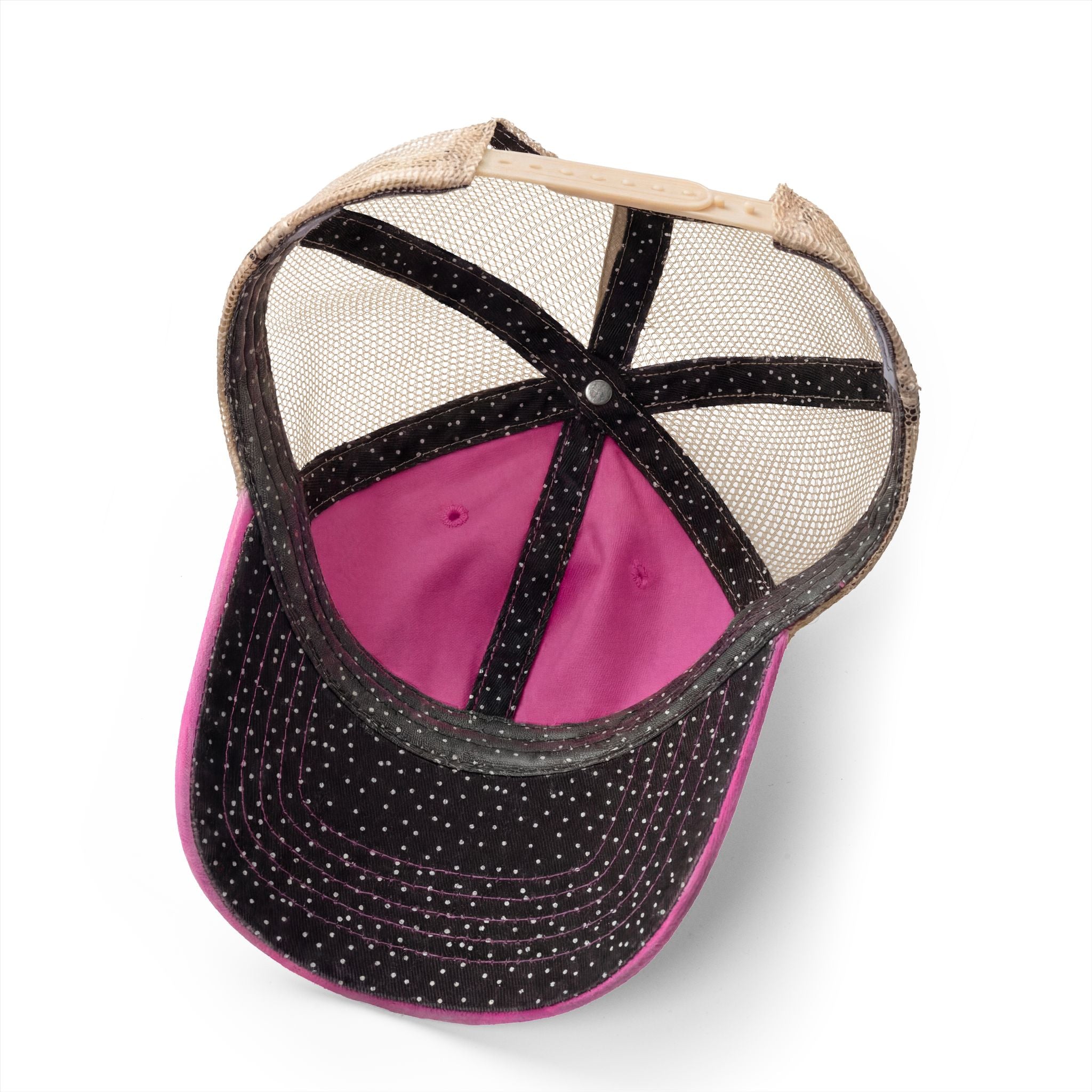 KC | Washed Mesh-Back Embroidered Cap