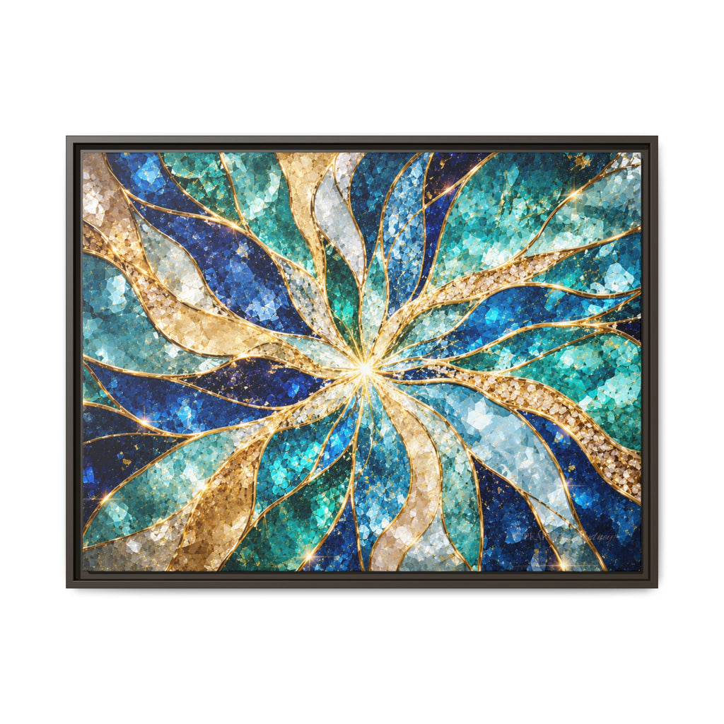 Ocean Prism | Framed Canvas Wall Art