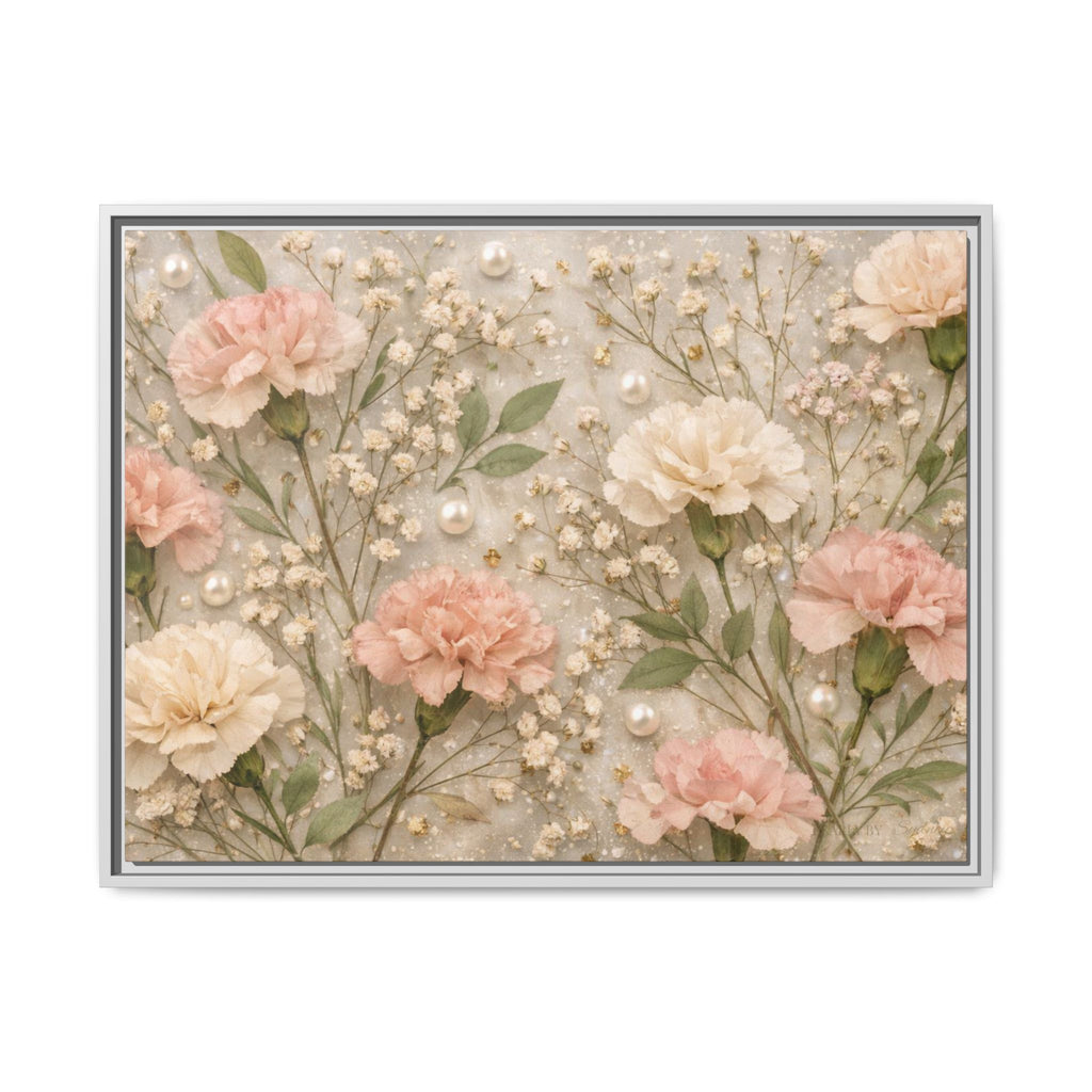 Pearl Meadow | Framed Canvas Wall Art