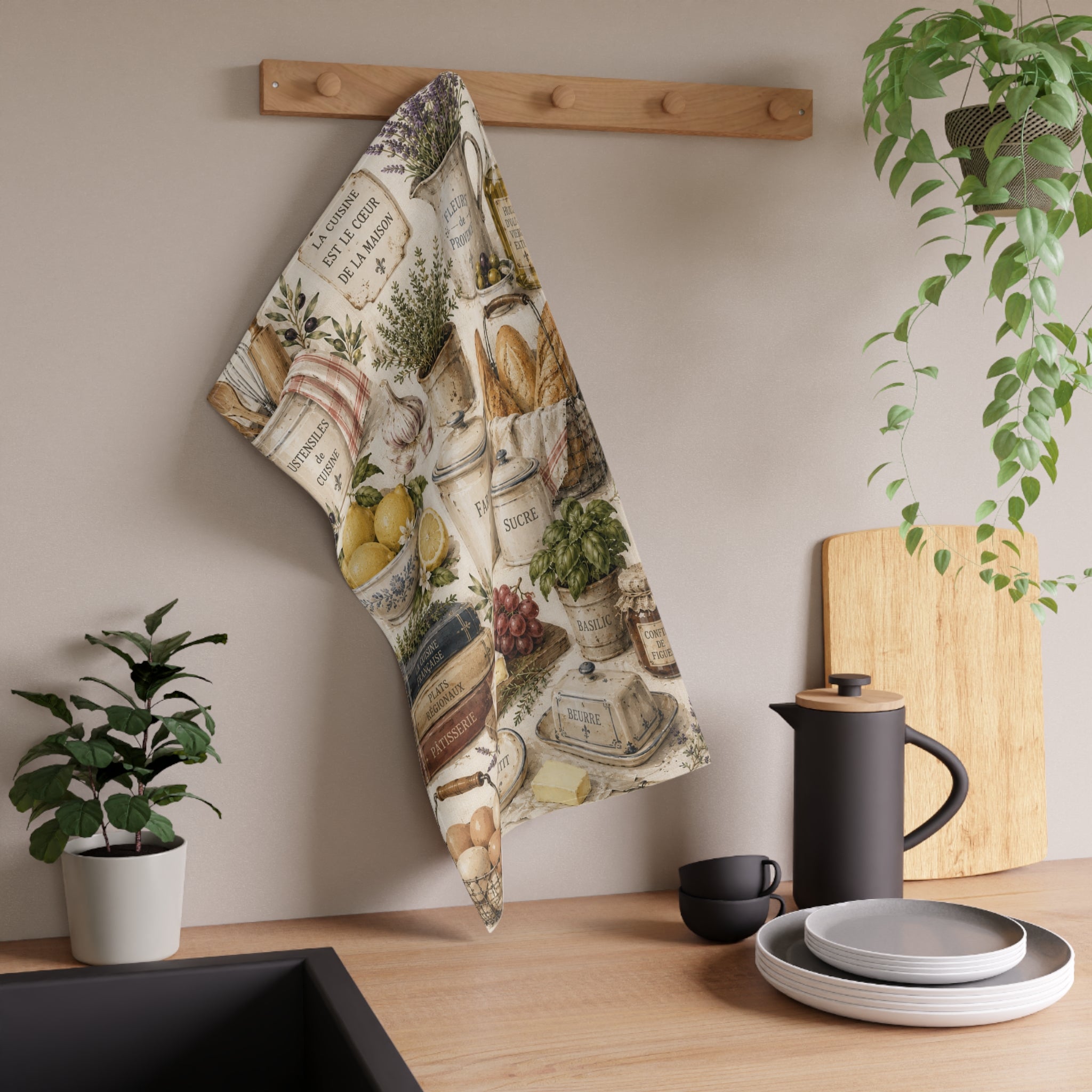 French Kitchen  | Kitchen Tea Towel