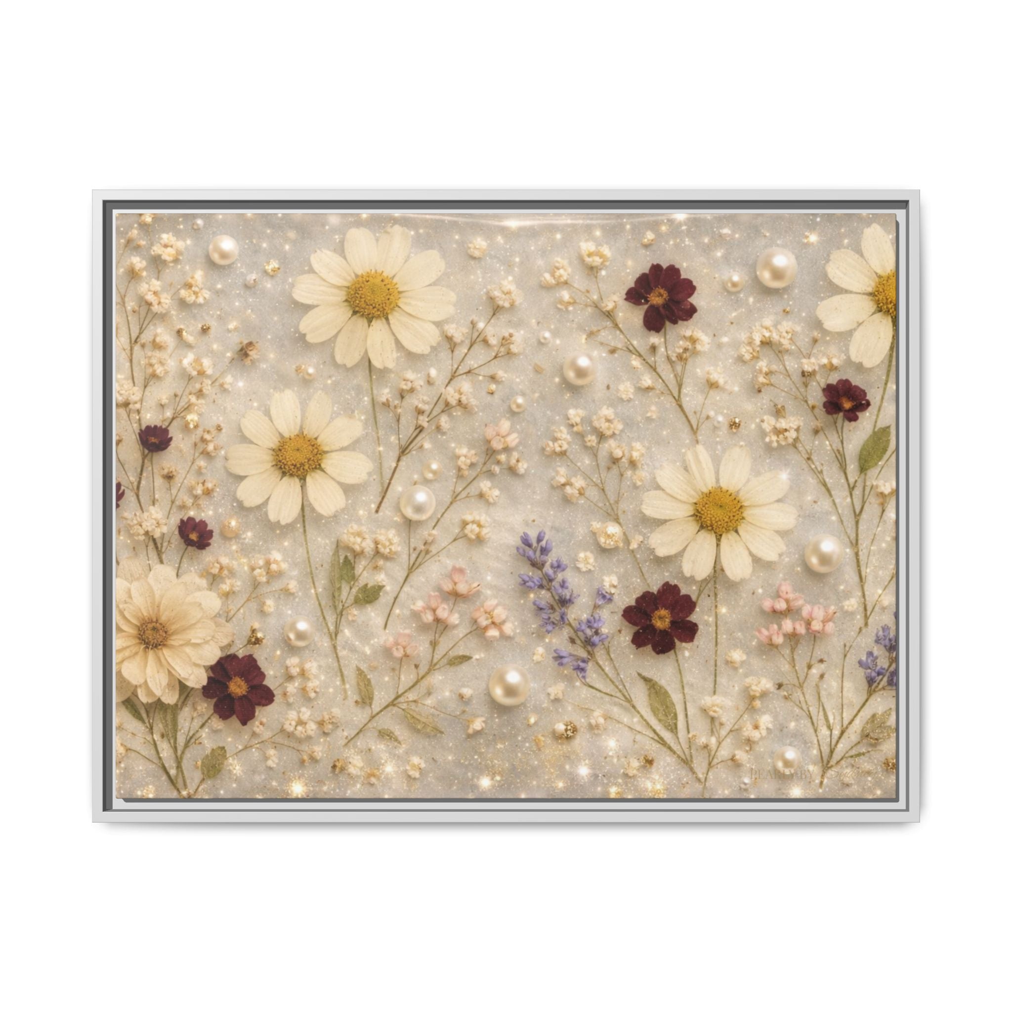 Wildflower Wonder | Framed Canvas Wall Art