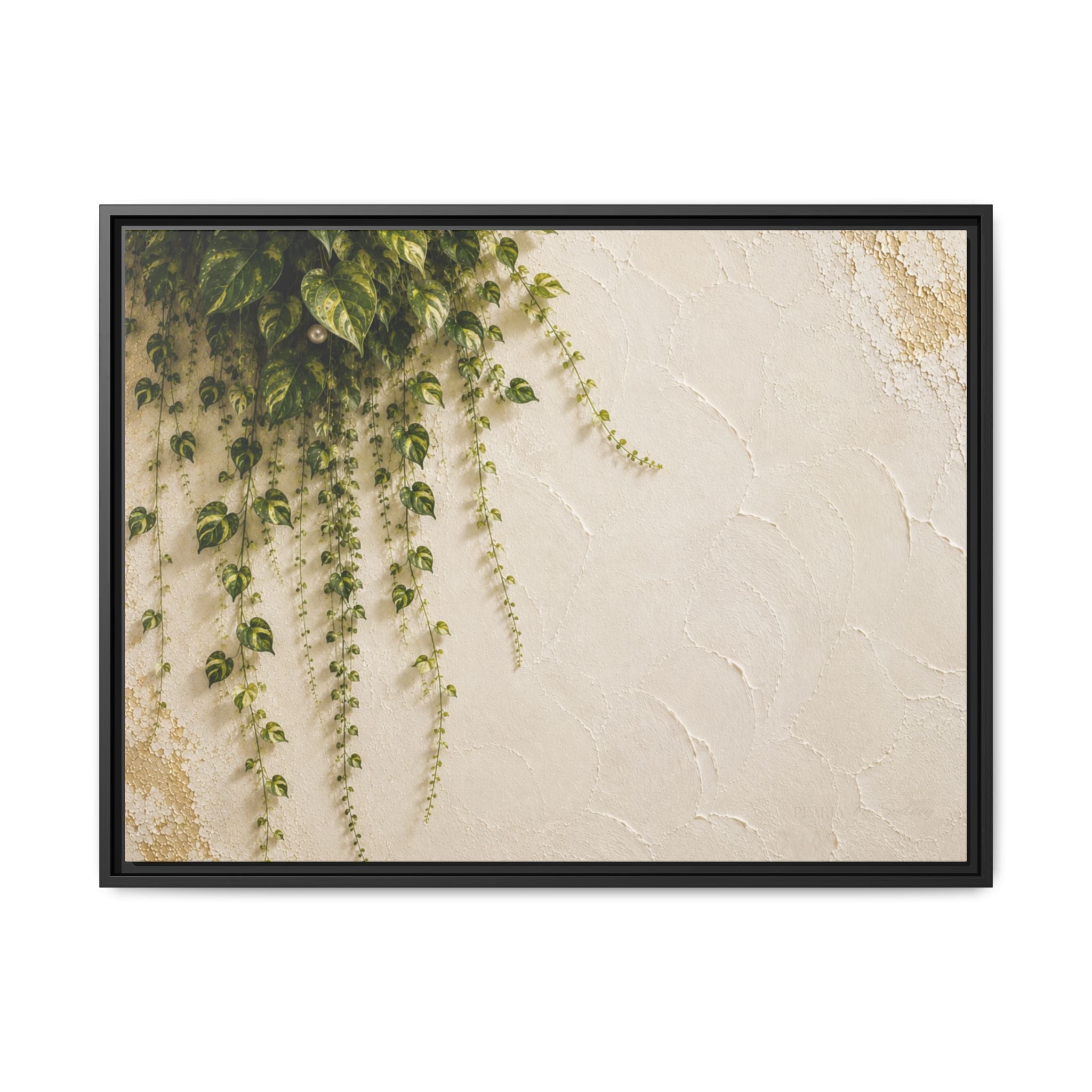 Emerald Falls | Framed Canvas Wall Art