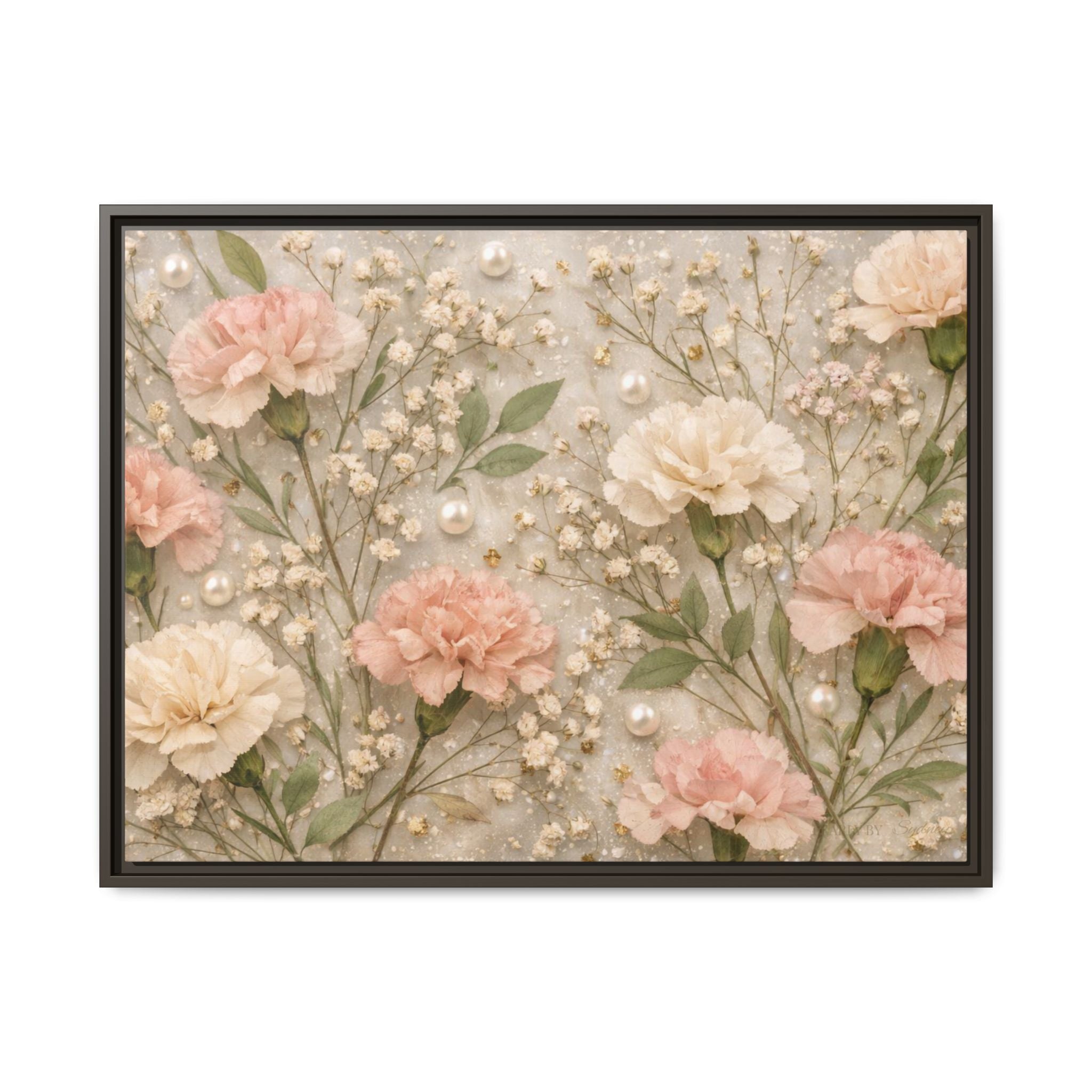Pearl Meadow | Framed Canvas Wall Art