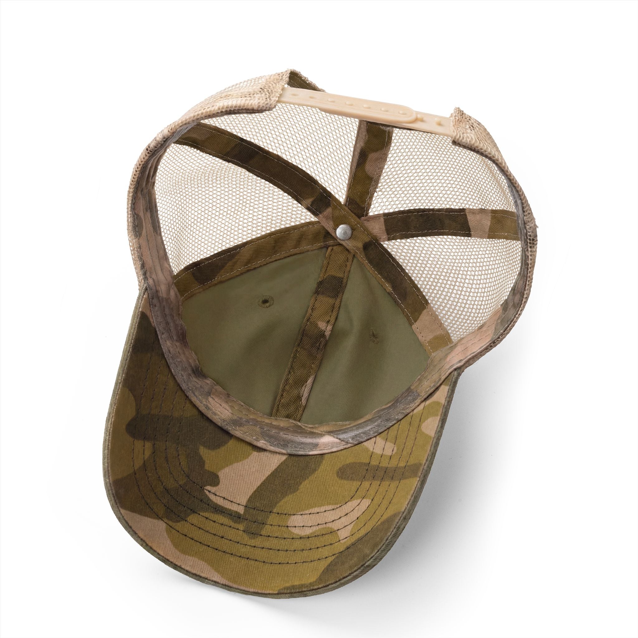 KC | Washed Mesh-Back Embroidered Cap