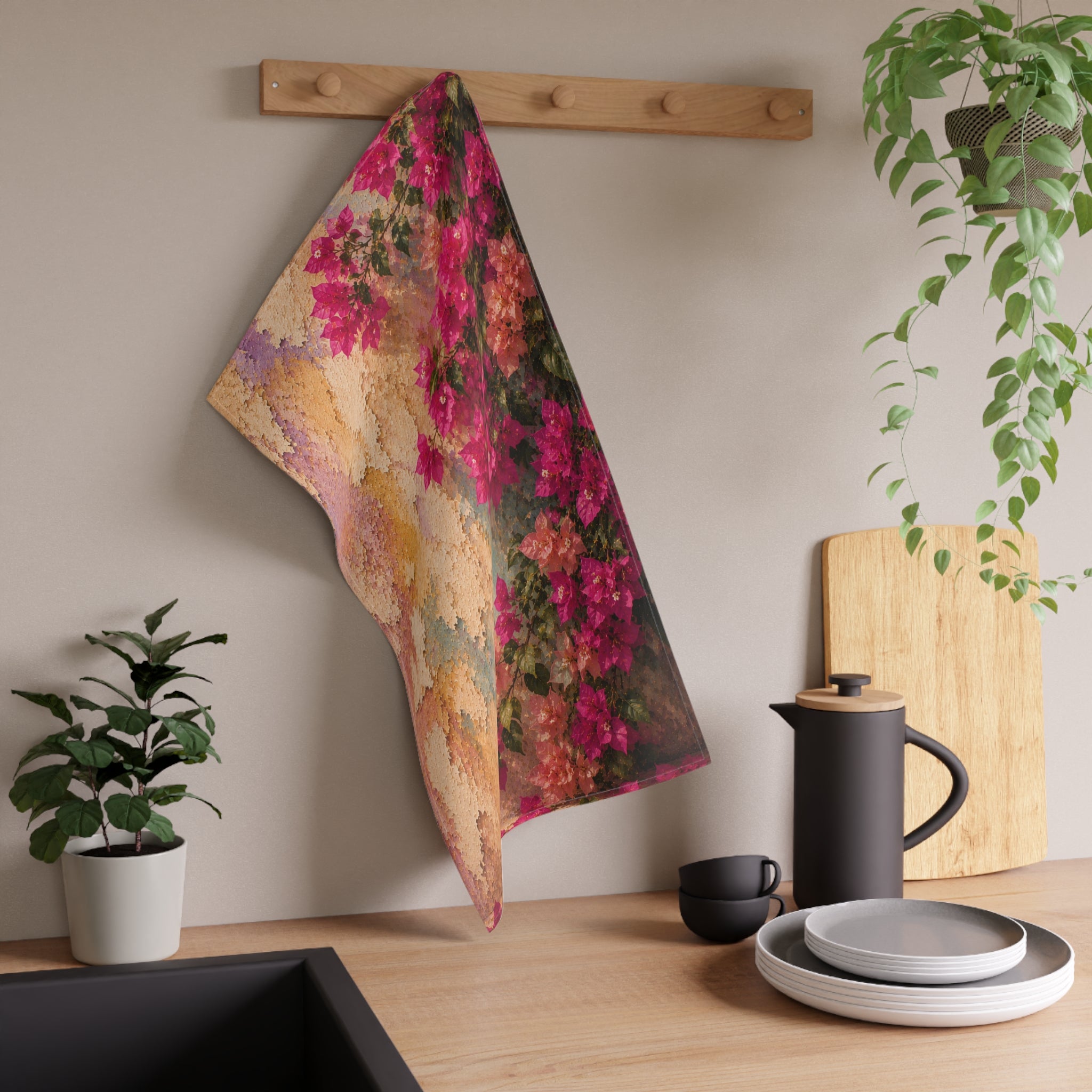 Bougainvillea Palace | Kitchen Tea Towel