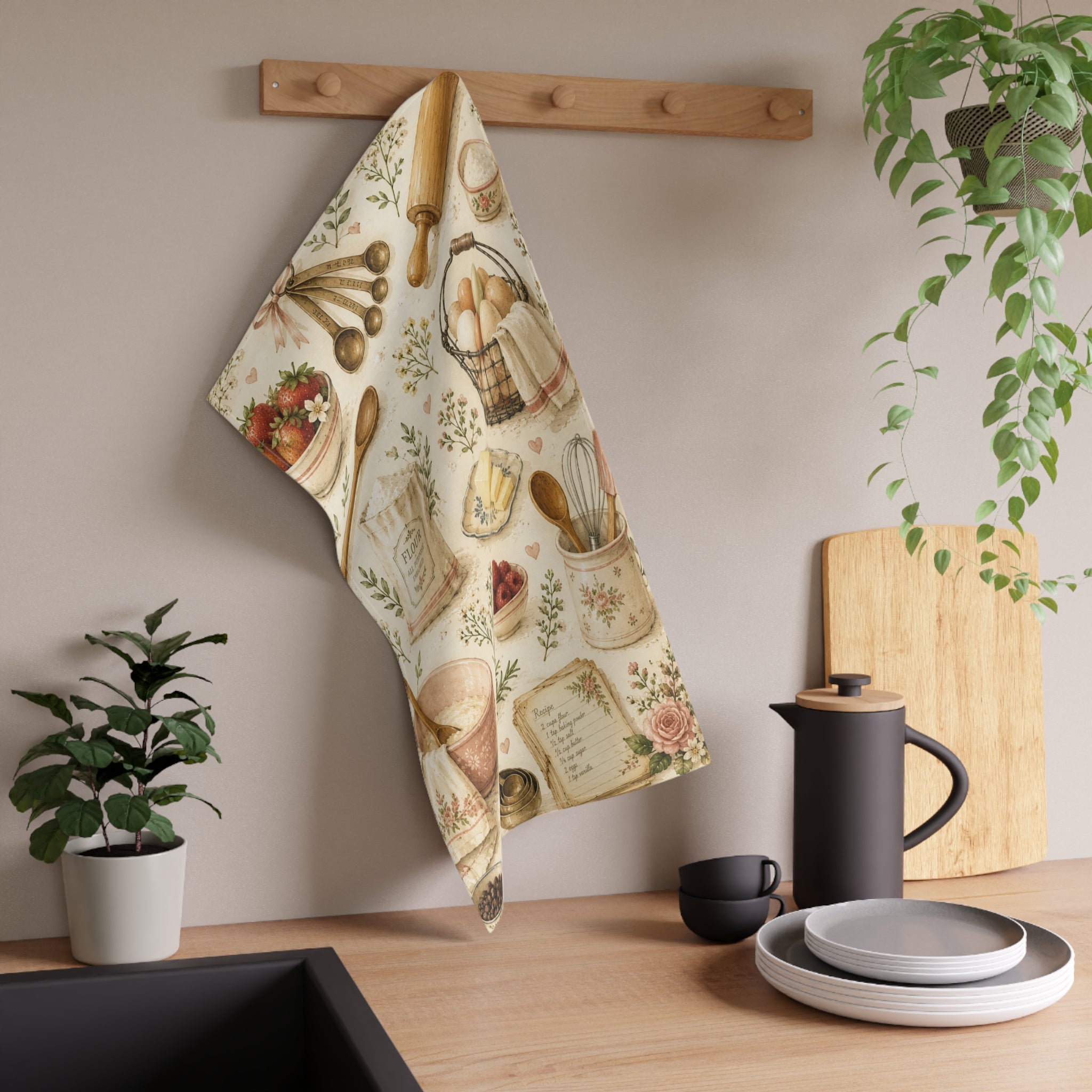 Cozy Baking | Kitchen Tea Towel