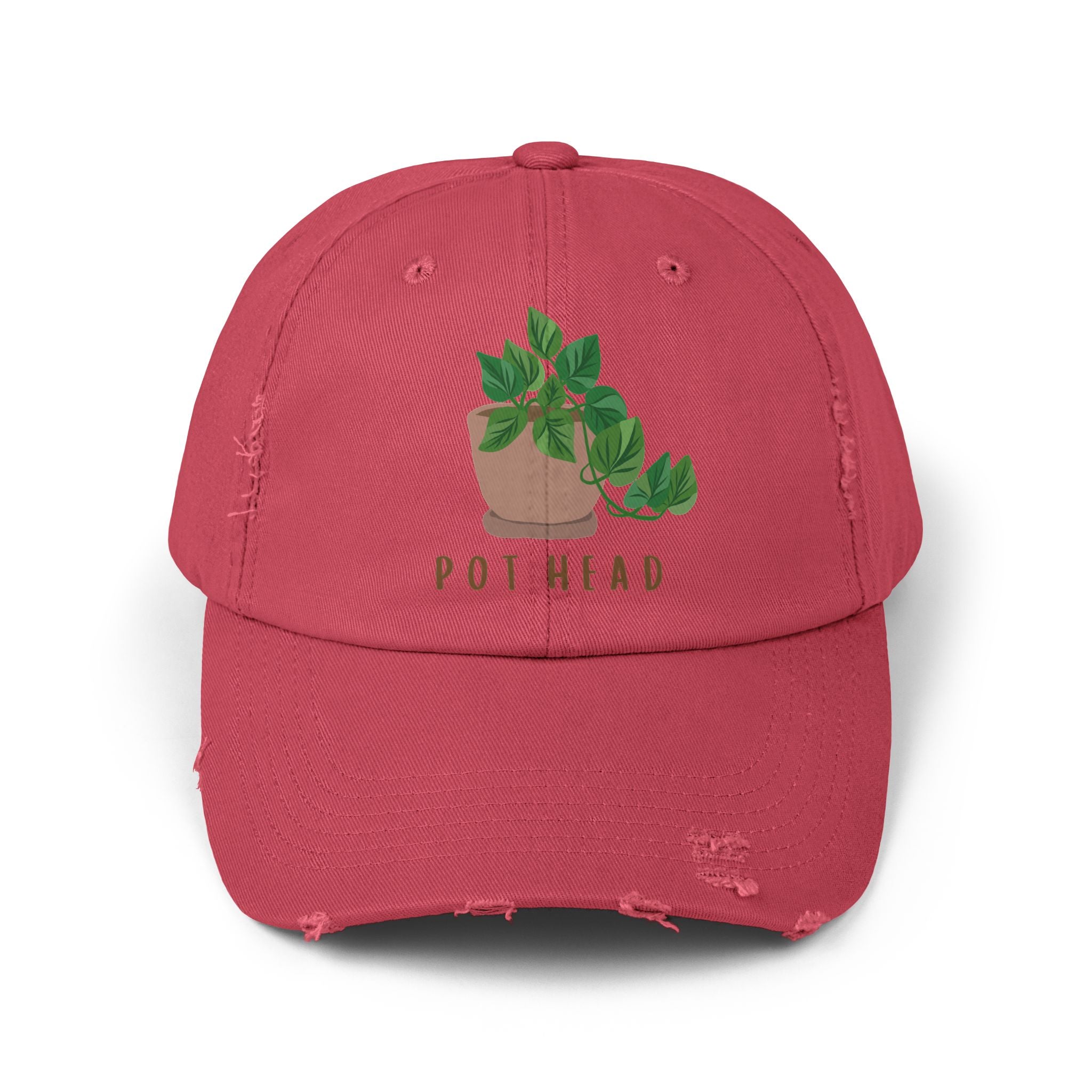 Pot Head | Distressed Cap