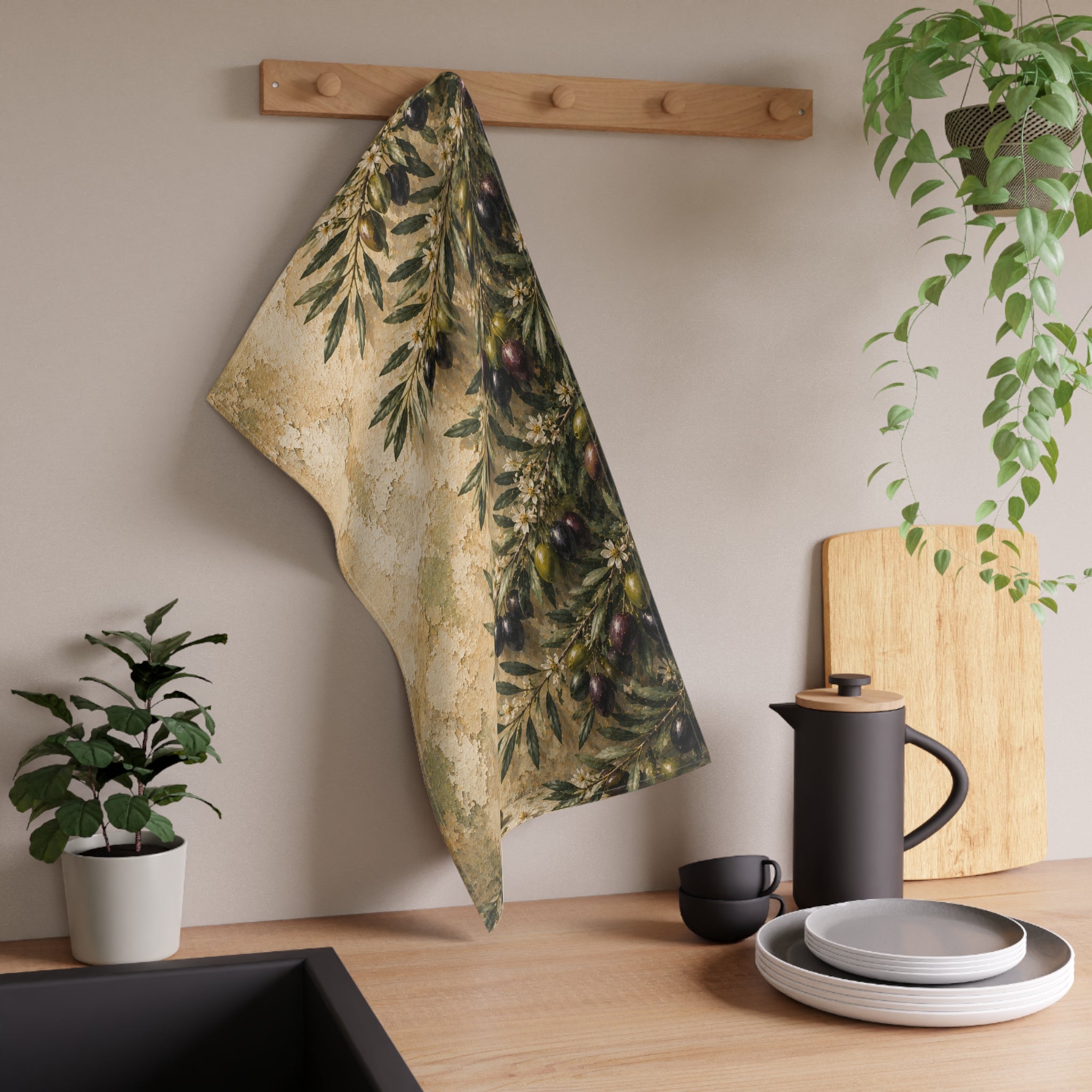 Olive Branch | Kitchen Tea Towel