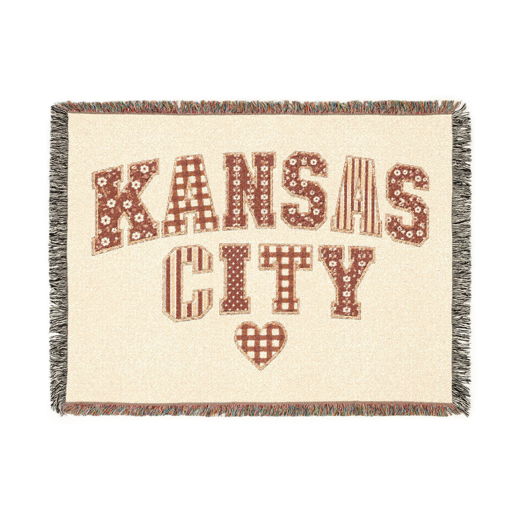 Kansas City Red | Woven Blanket