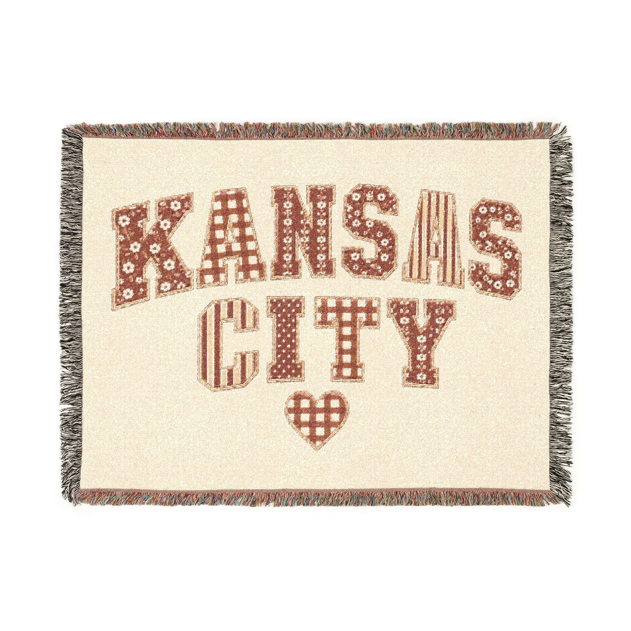 Kansas City Red | Woven Blanket