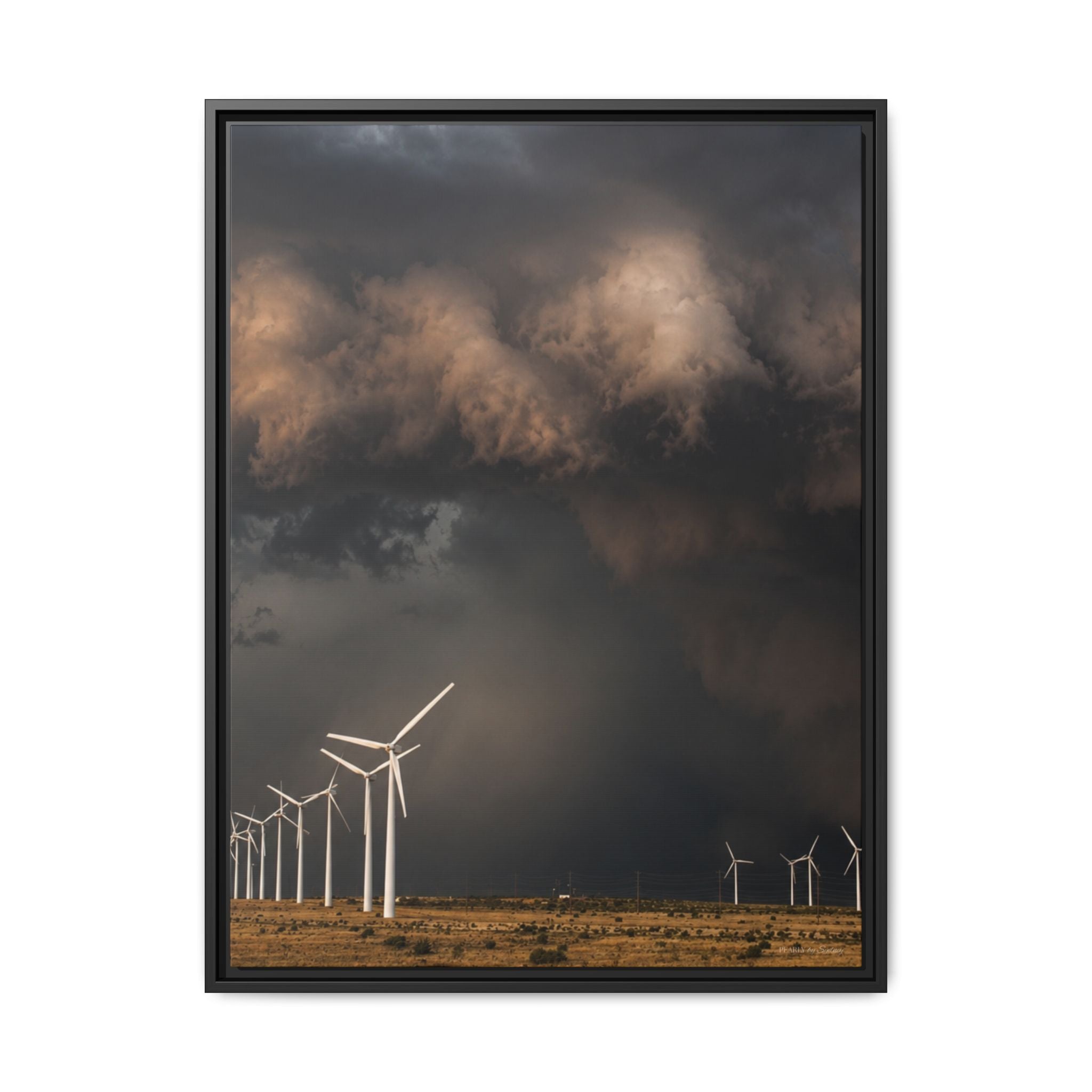 Twilight Plains | Framed Canvas Wall Art