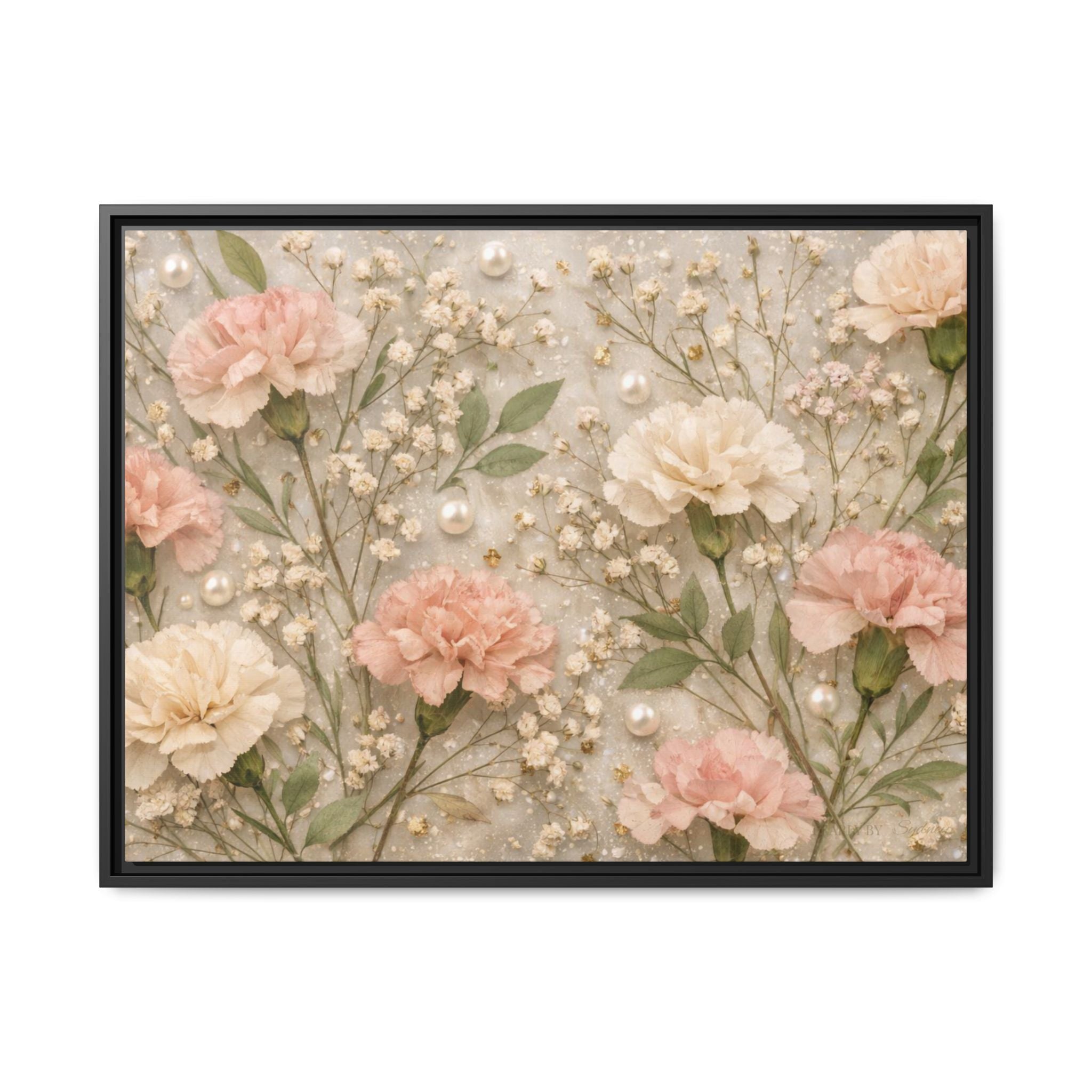 Pearl Meadow | Framed Canvas Wall Art