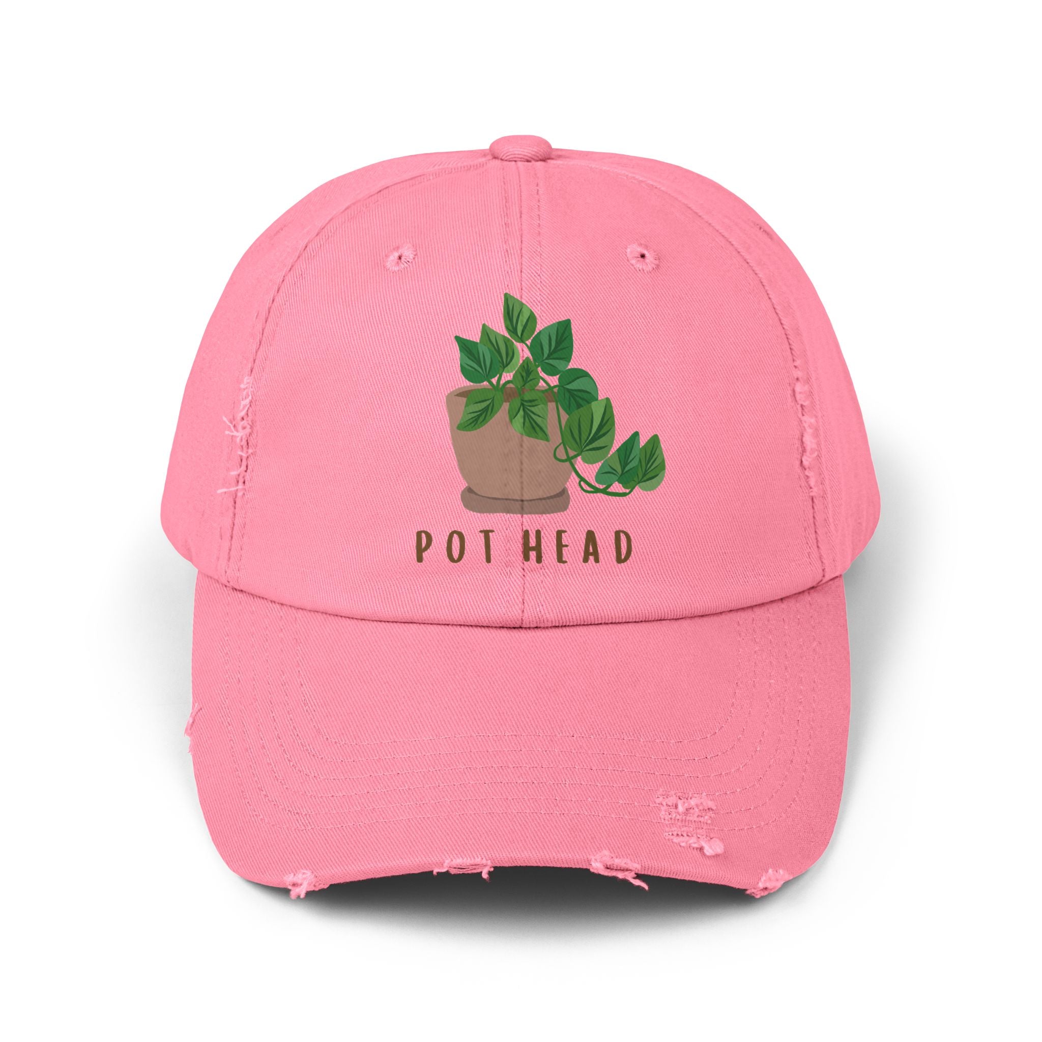 Pot Head | Distressed Cap