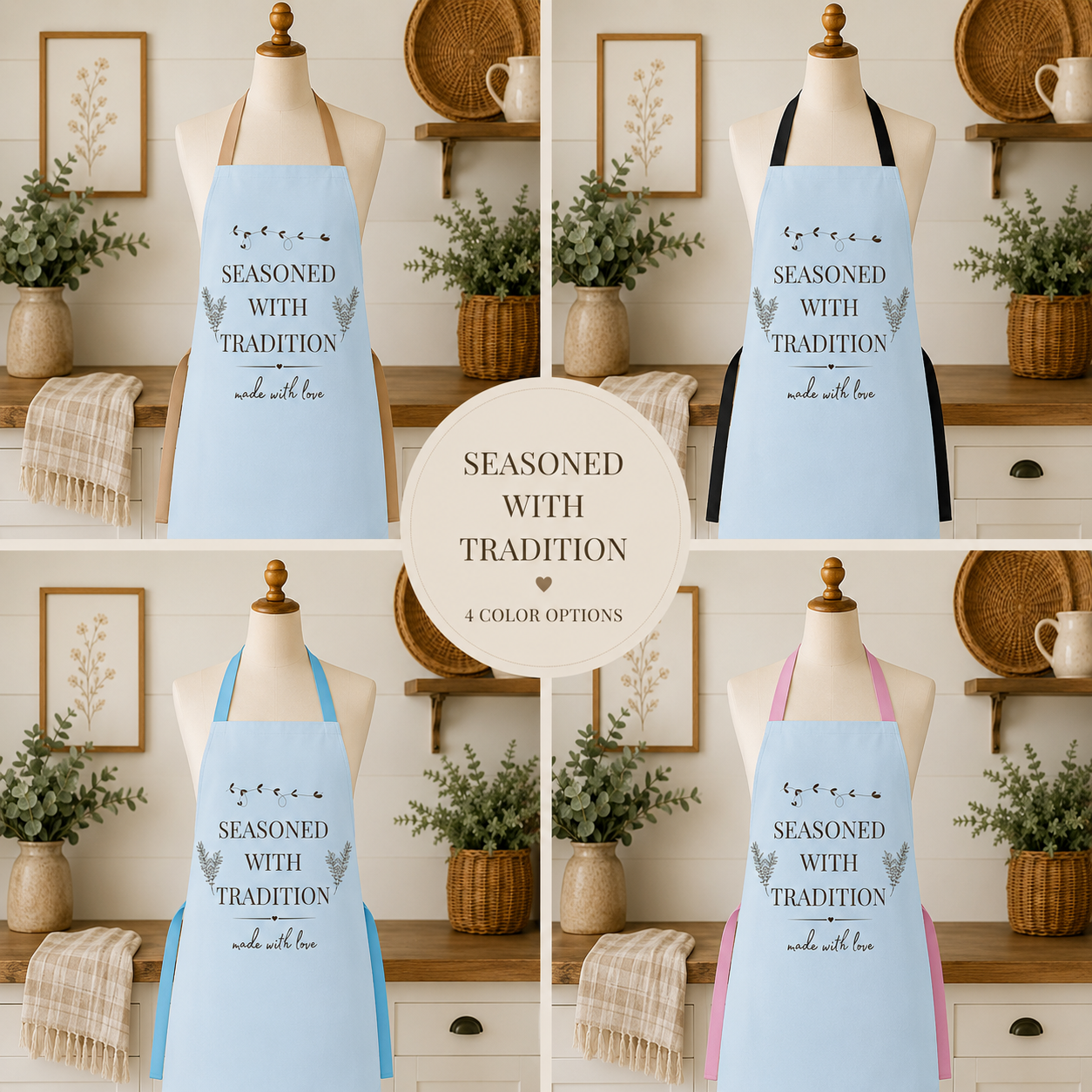 Seasoned With Tradition | Apron