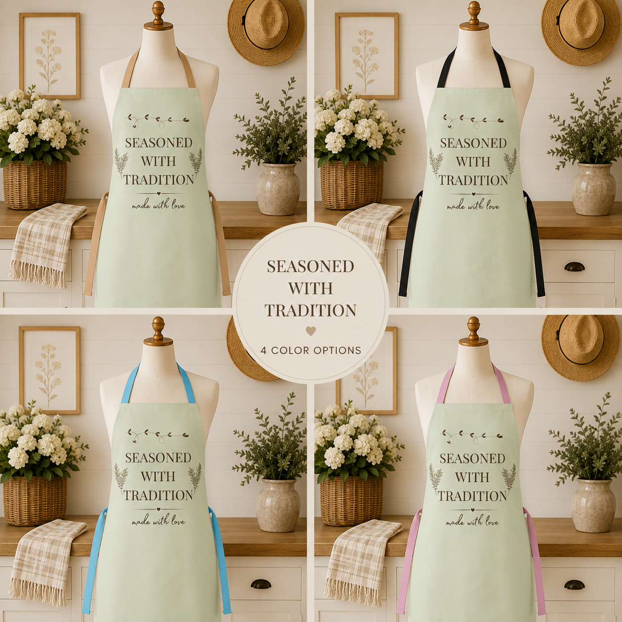 Seasoned With Tradition | Apron