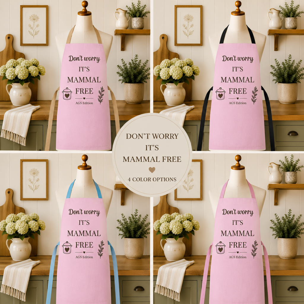 Don't Worry It's Mammal Free | Apron