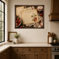 Strawberry Reserves | Framed Canvas Wall Art