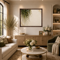 Verdant Flow | Framed Canvas Wall Art