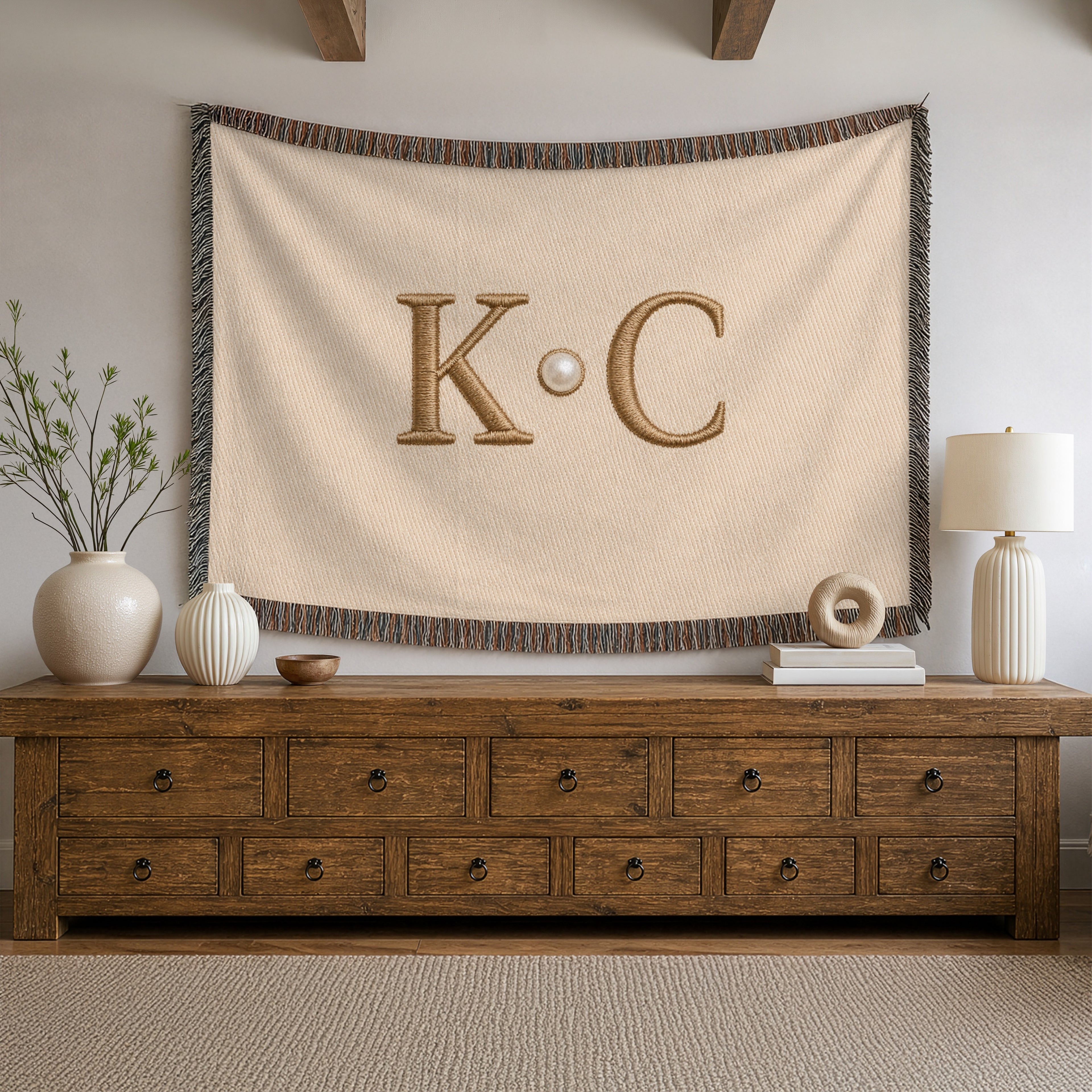 Pearly KC — Woven Blanket