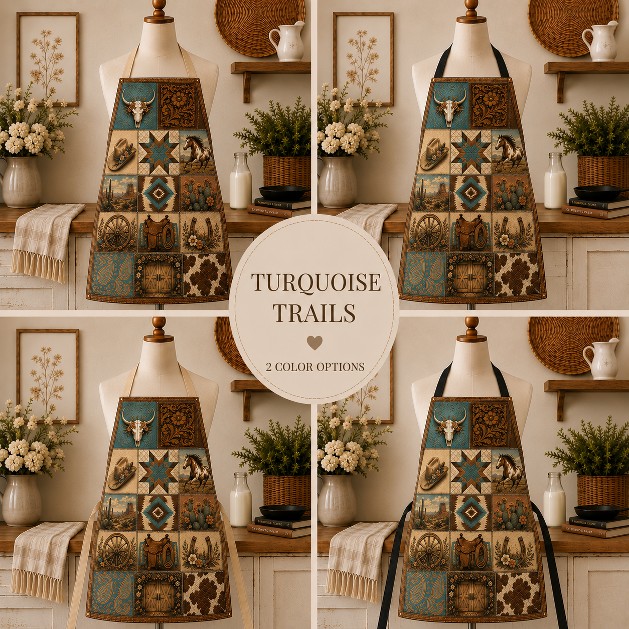 Turquoise Trails | Apron