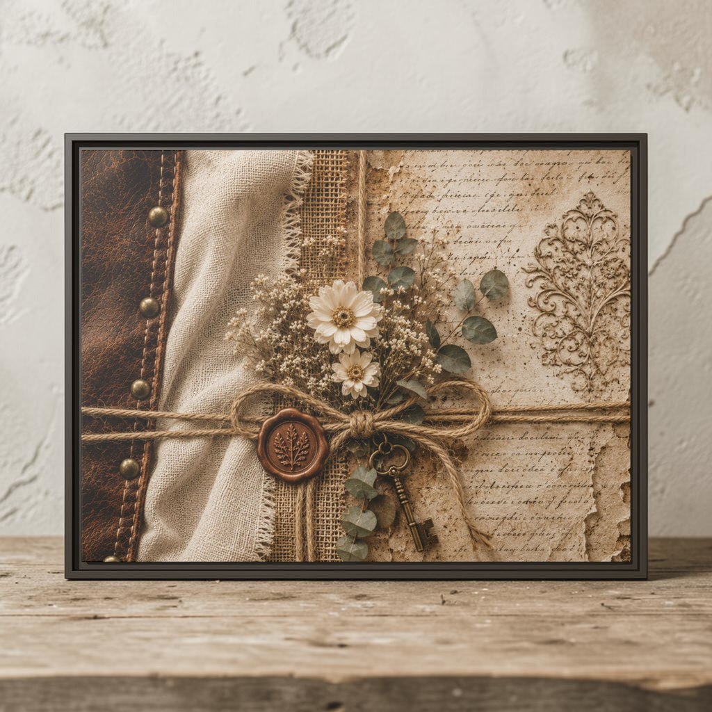 The Keepsake | Framed Canvas Wall Art