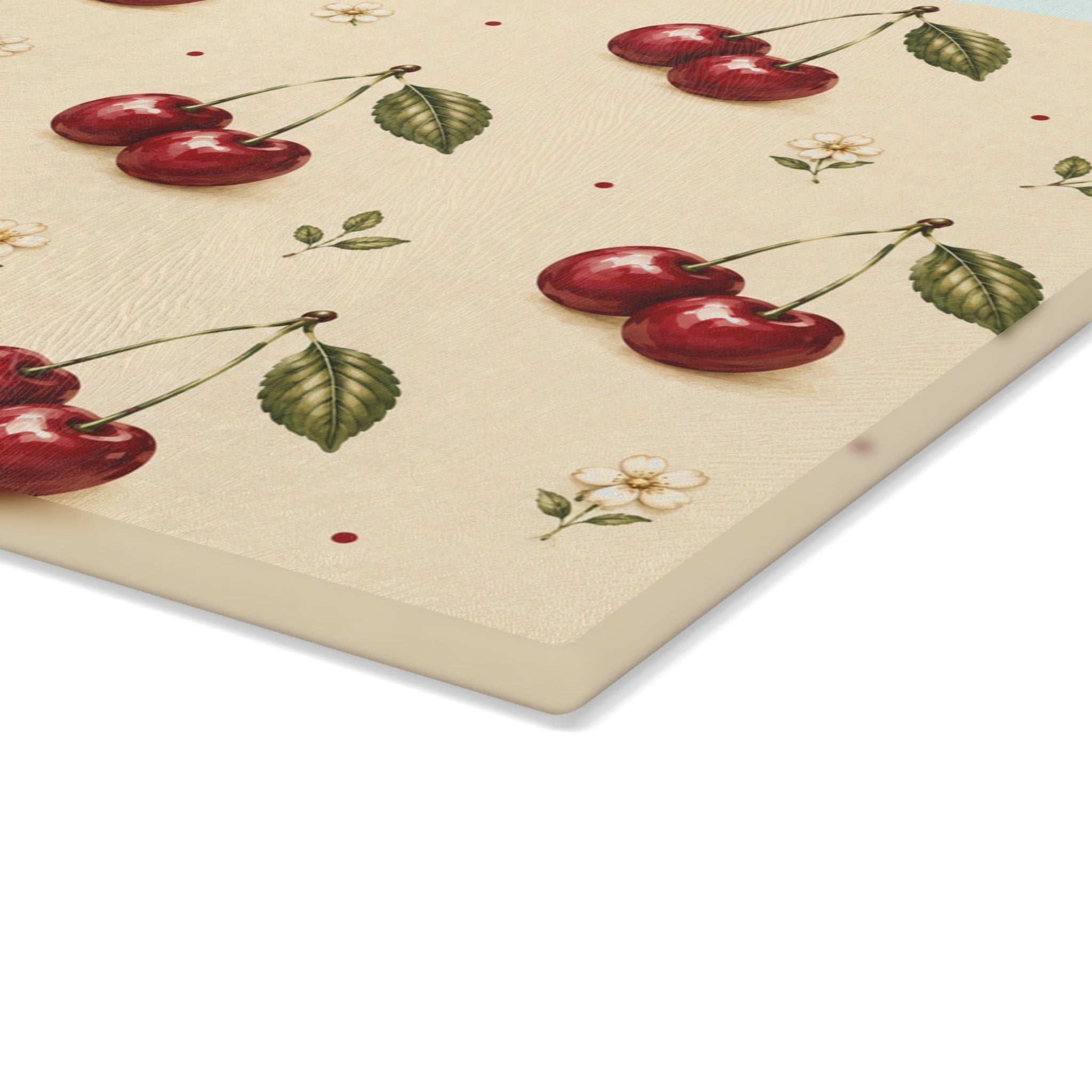 Cherry Blossom Orchard | Glass Cutting Board