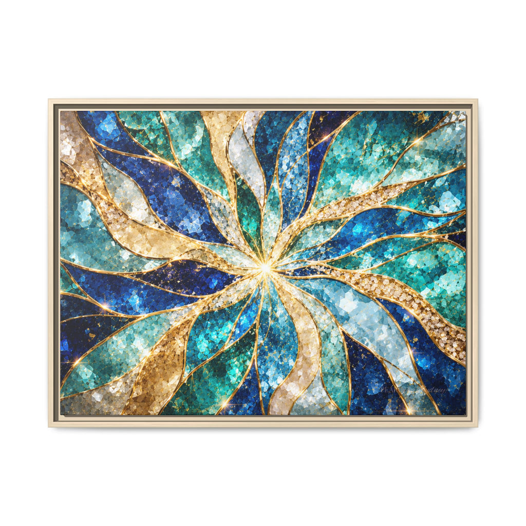 Ocean Prism | Framed Canvas Wall Art