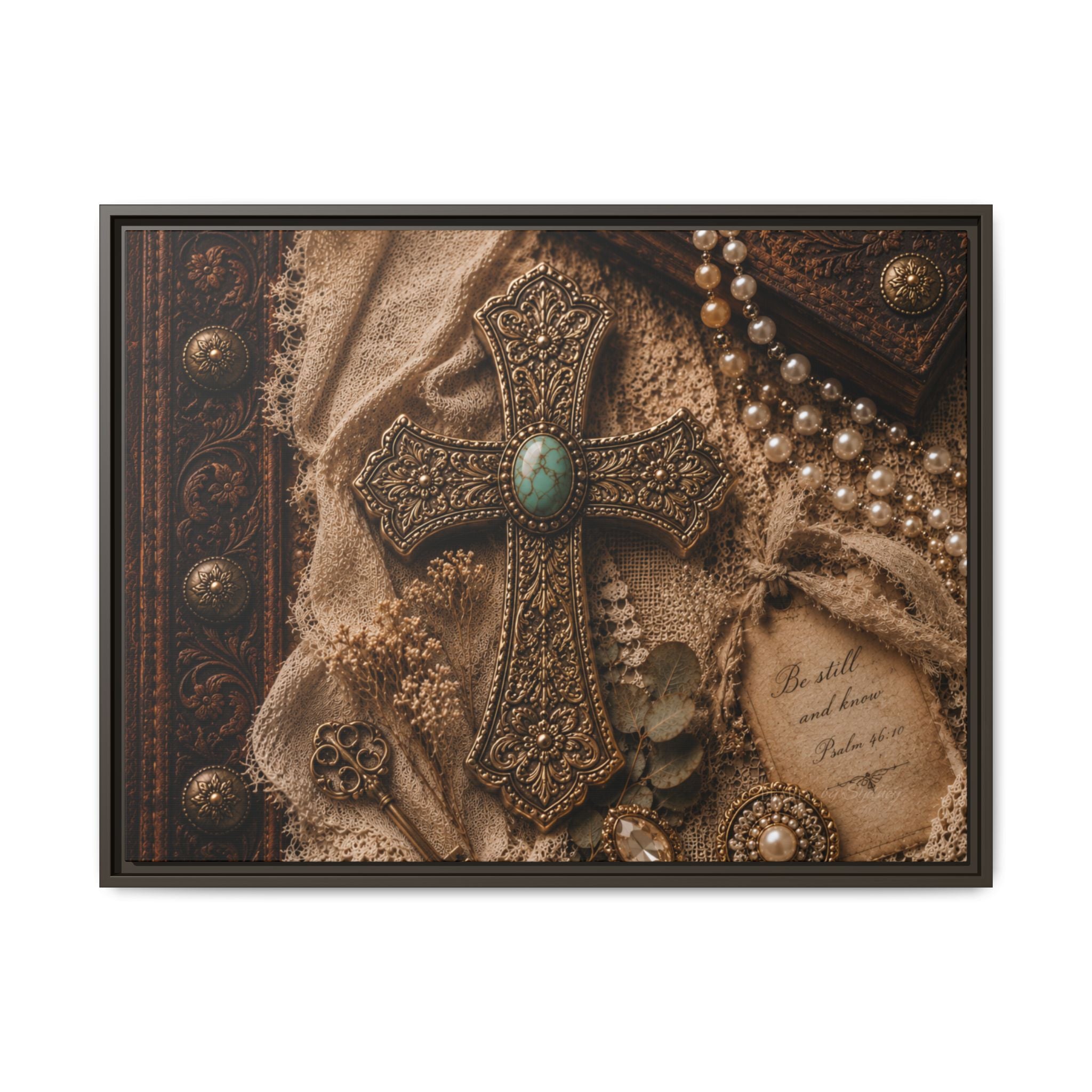 Faith & Linen | Framed Canvas Wall Art