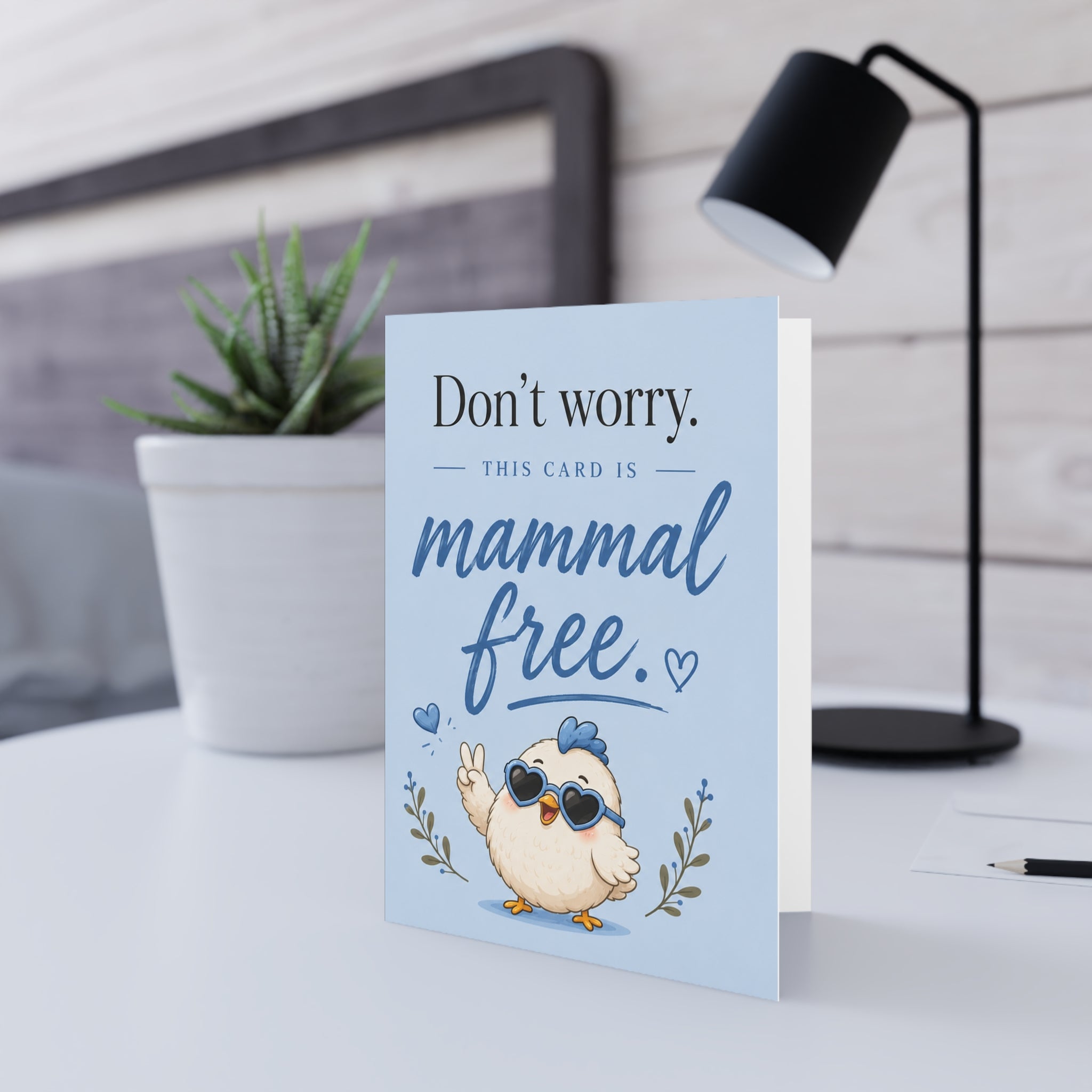Mammal Free | Greeting Card