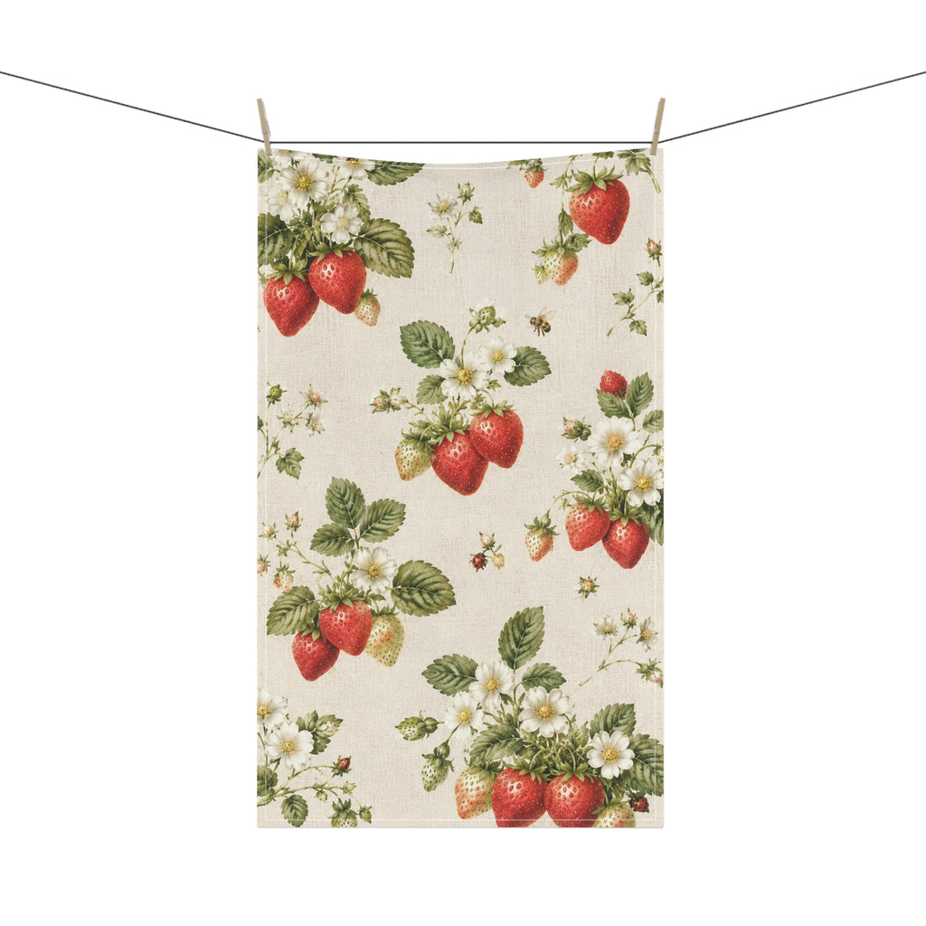 Strawberry Patch | Kitchen Tea Towel