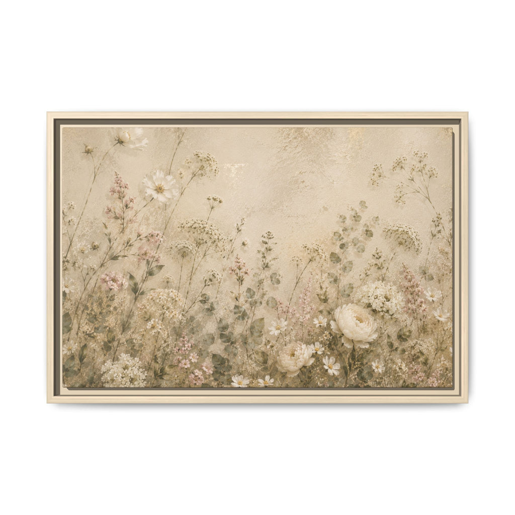 Heirloom Botanicals | Framed Canvas Wall Art
